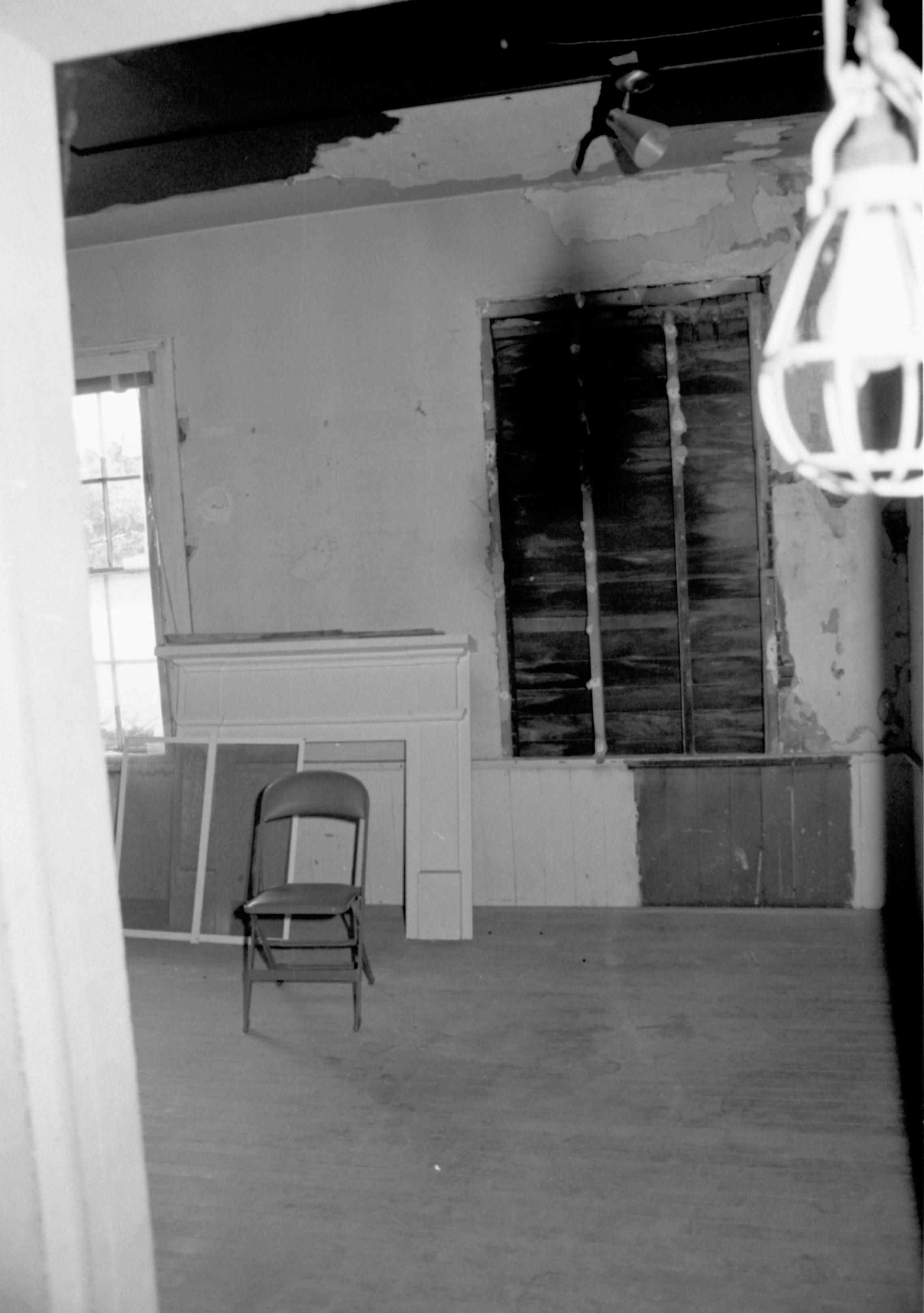 Dean House Lincoln Home NHS- Dean House pre-restoration Dean House, restoration
