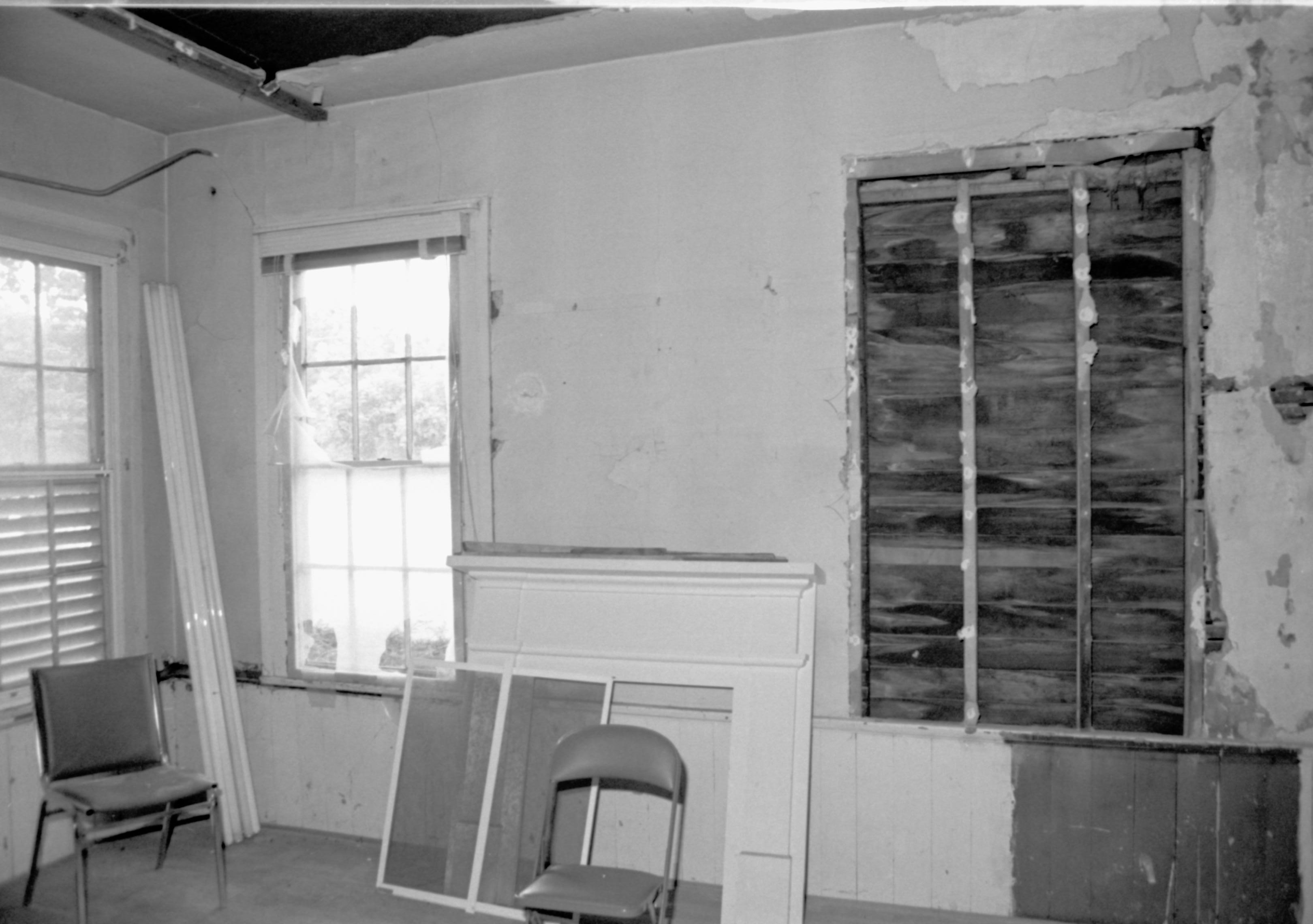 Dean House Lincoln Home NHS- Dean House pre-restoration Dean House, restoration