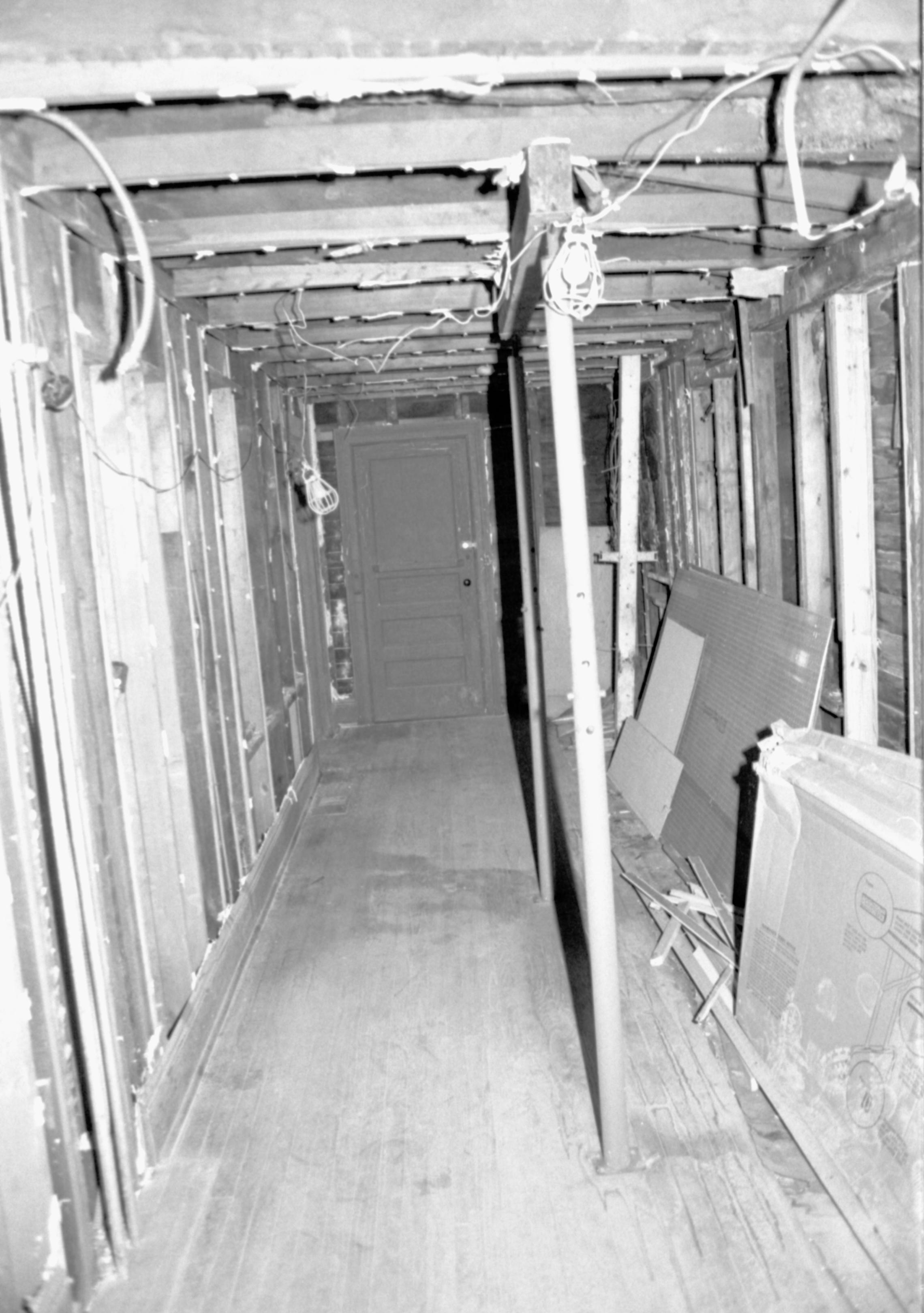 Dean House, bedroom 203, east wall (south, center and north portions) Lincoln Home NHS- Dean House pre-restoration Dean House, restoration