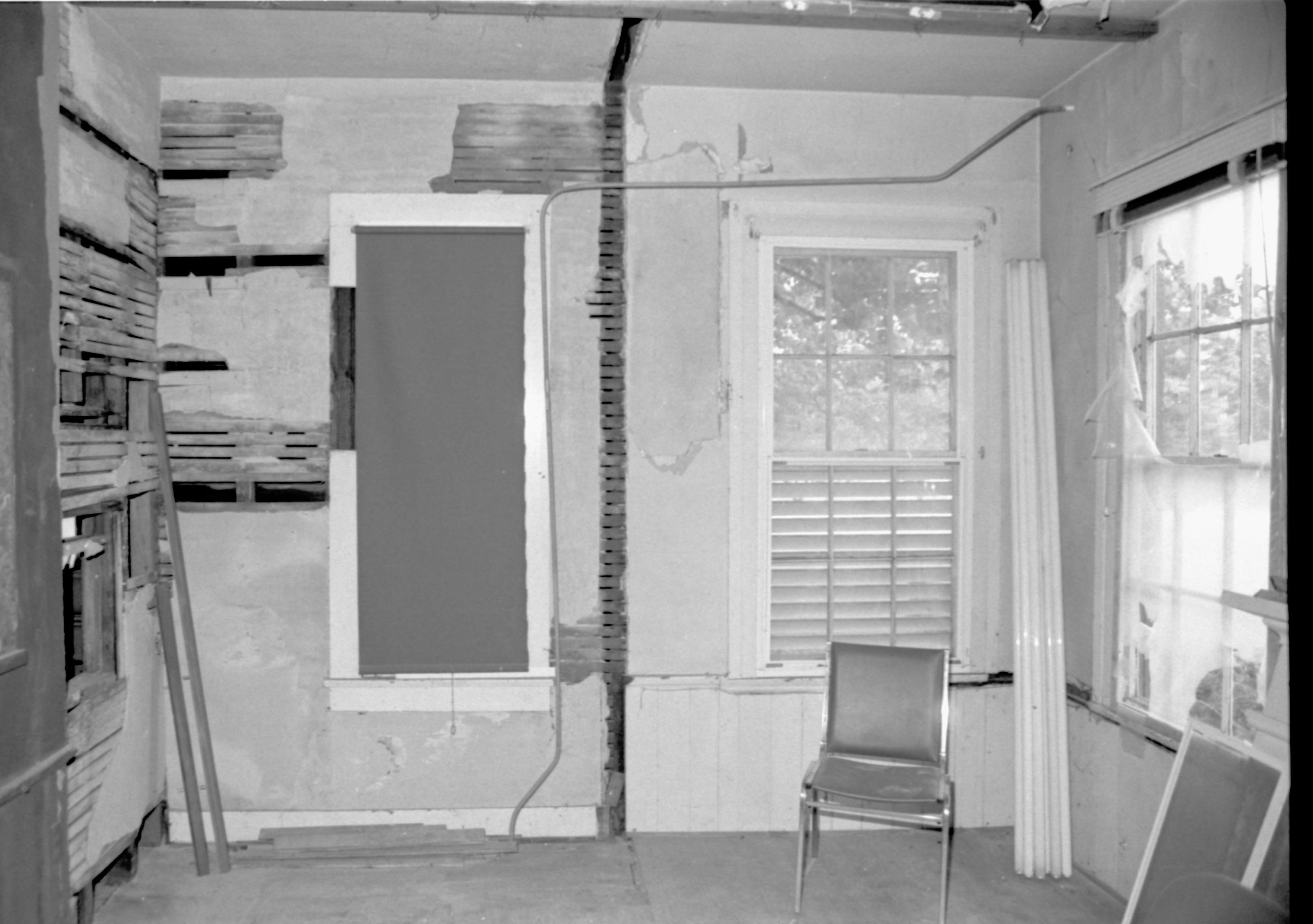 Dean House Lincoln Home NHS- Dean House pre-restoration Dean House, restoration