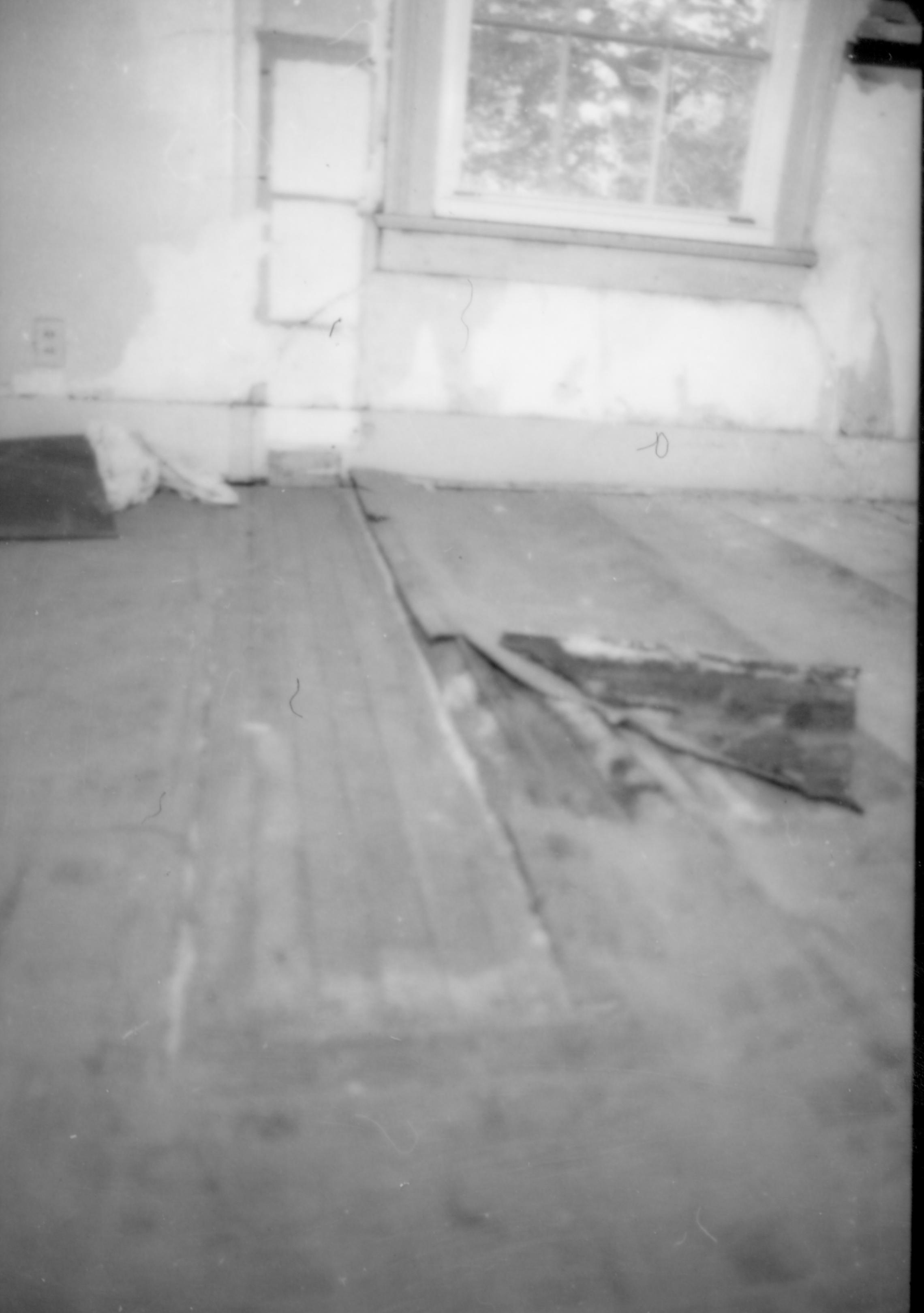 Dean House  Lincoln Home NHS- Dean House pre-restoration, 87648 Dean House, restoration