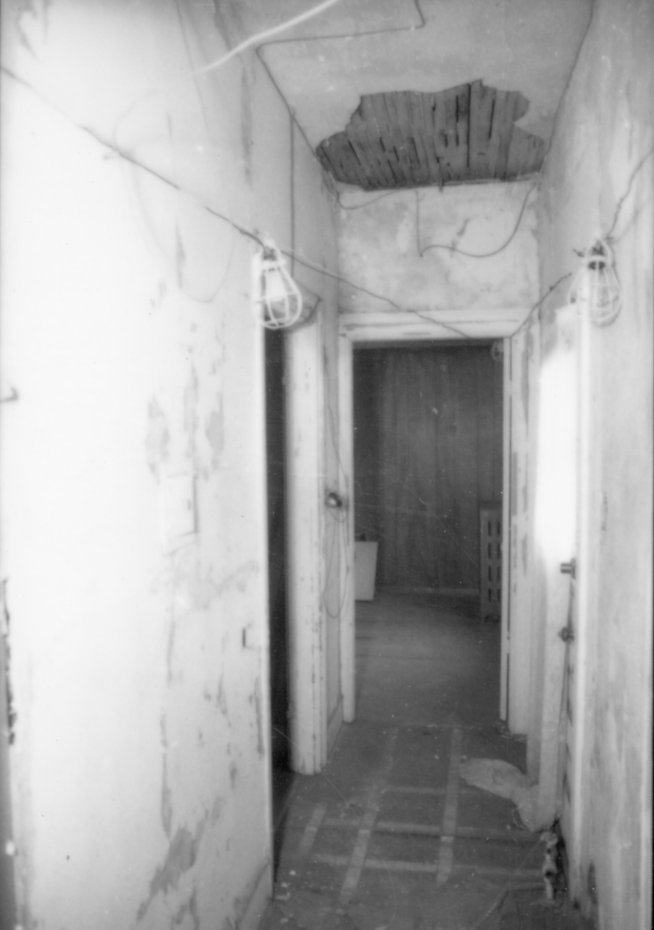 Dean House  Lincoln Home NHS- Dean House pre-restoration, 87648 Dean House, restoration