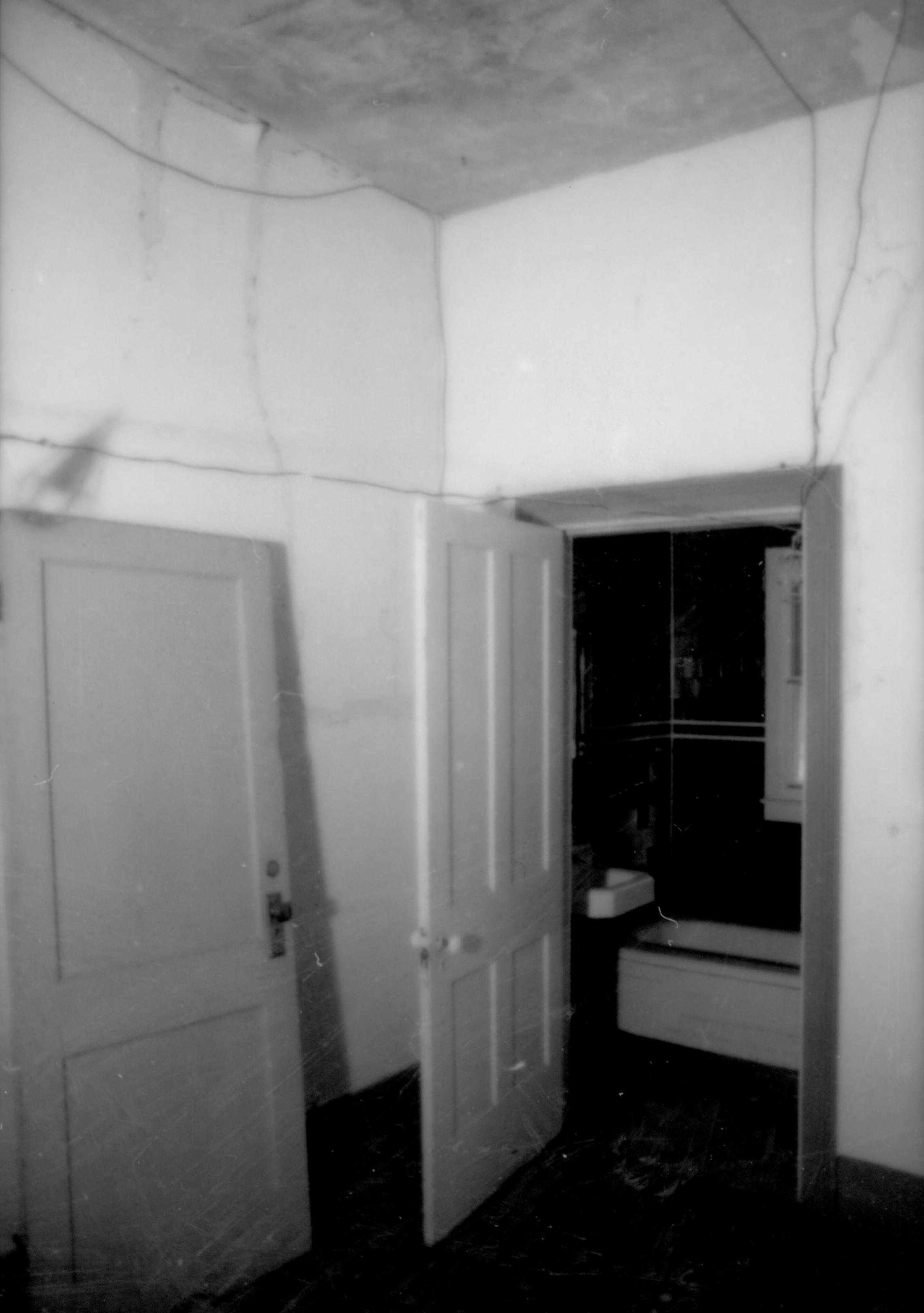 Dean House  Lincoln Home NHS- Dean House pre-restoration, 87648 Dean House, restoration