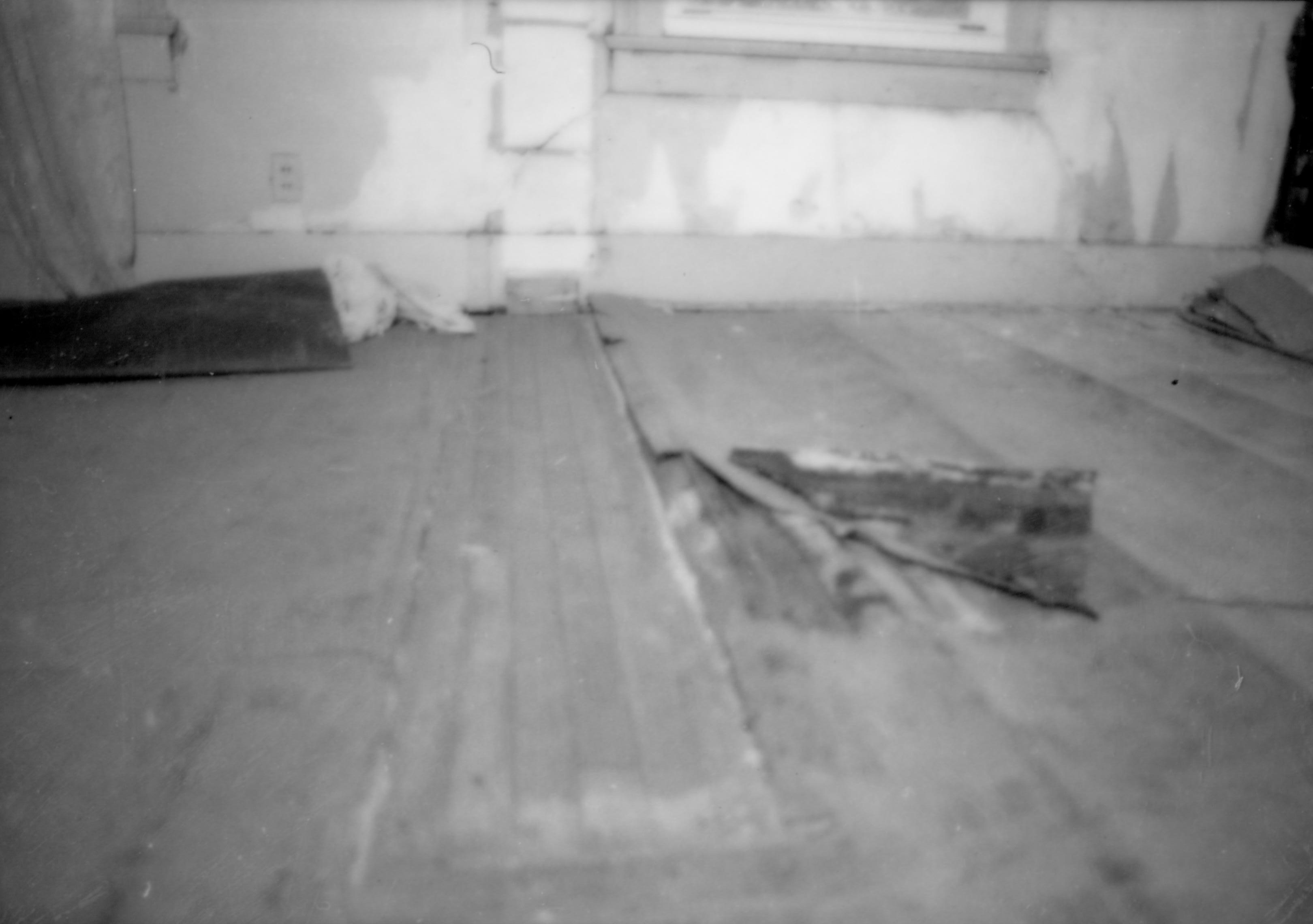 Dean House  Lincoln Home NHS- Dean House pre-restoration, 87648 Dean House, restoration
