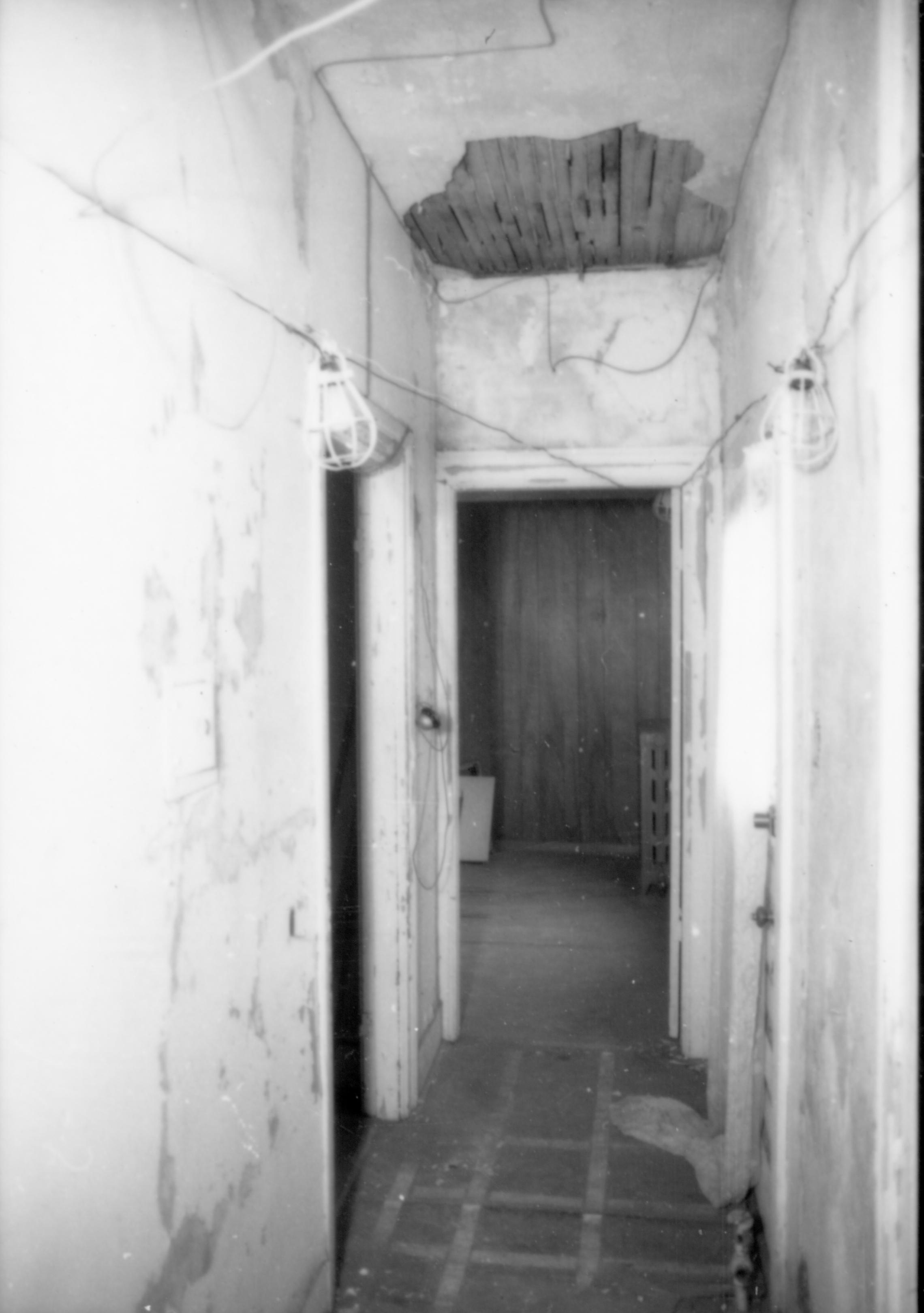 Dean House  Lincoln Home NHS- Dean House pre-restoration, 87648 Dean House, restoration