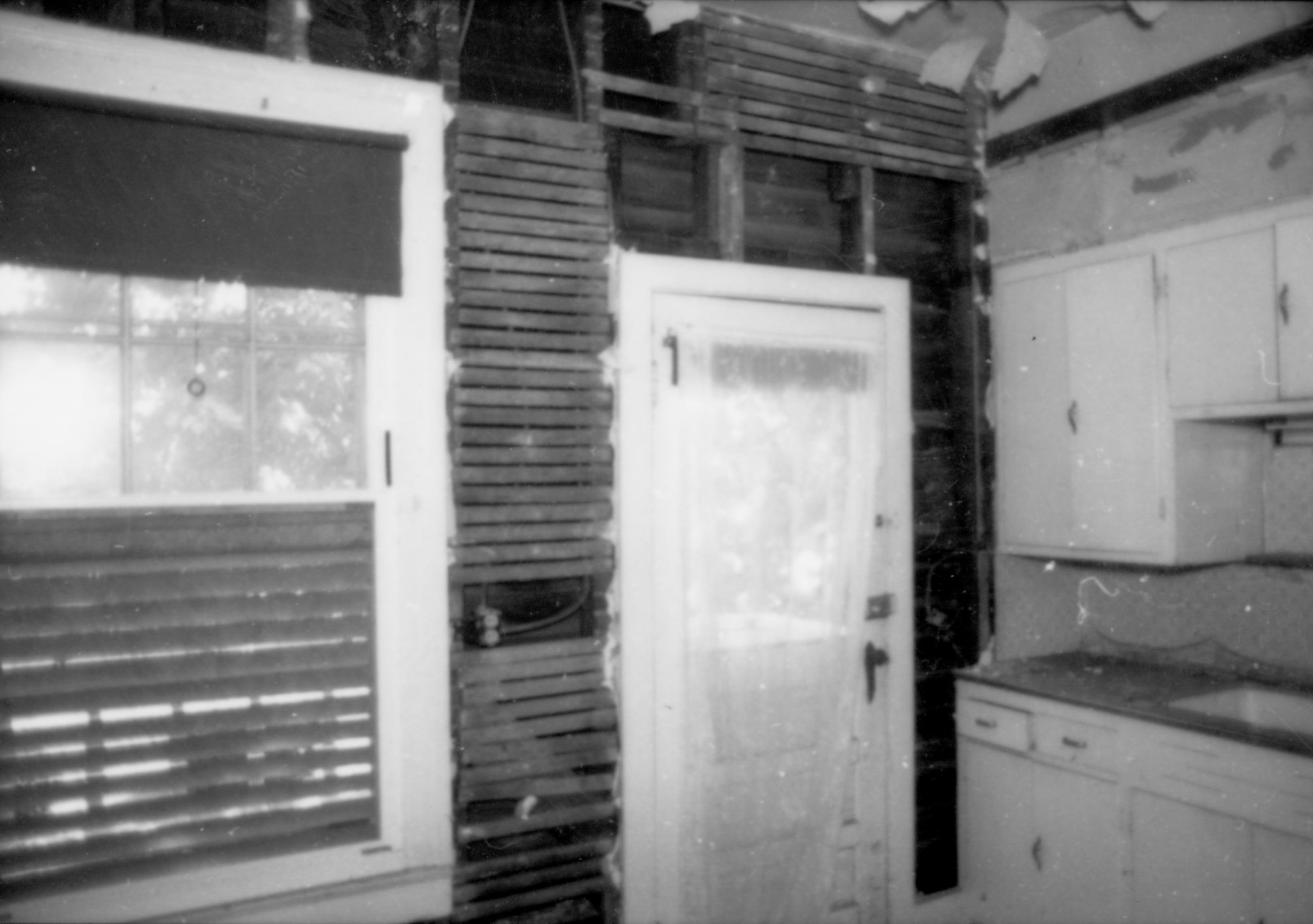 Dean House  Lincoln Home NHS- Dean House pre-restoration, 87648 Dean House, restoration