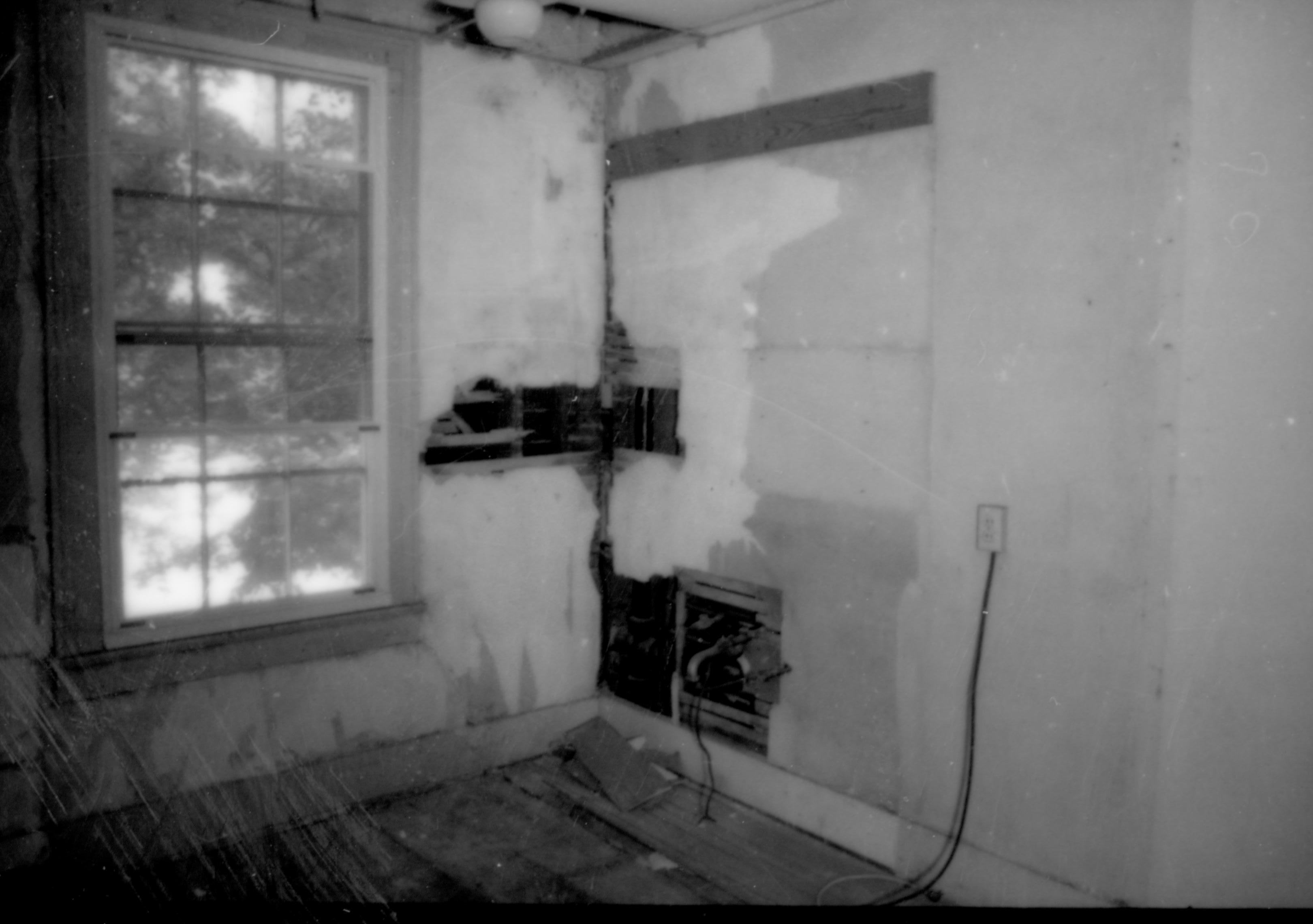Dean House  Lincoln Home NHS- Dean House pre-restoration, 87648 Dean House, restoration