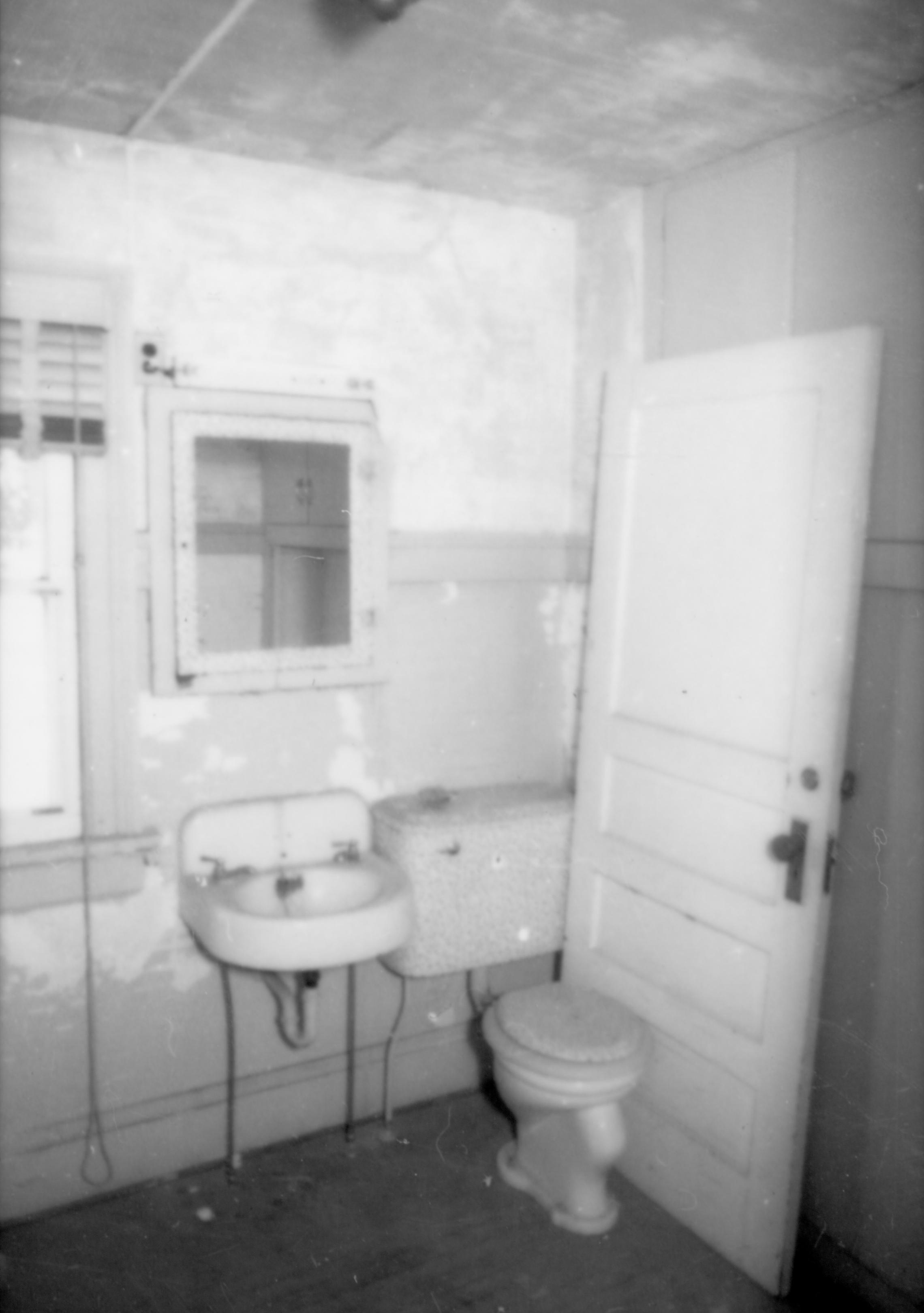 Dean House  Lincoln Home NHS- Dean House pre-restoration, 87648 Dean House, restoration
