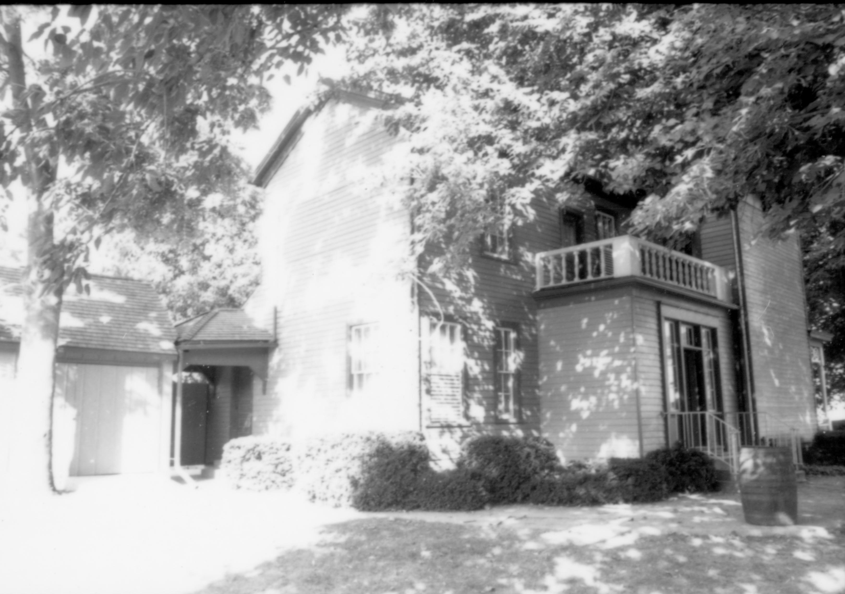 Dean House  Lincoln Home NHS- Dean House pre-restoration, 87648 Dean House, restoration