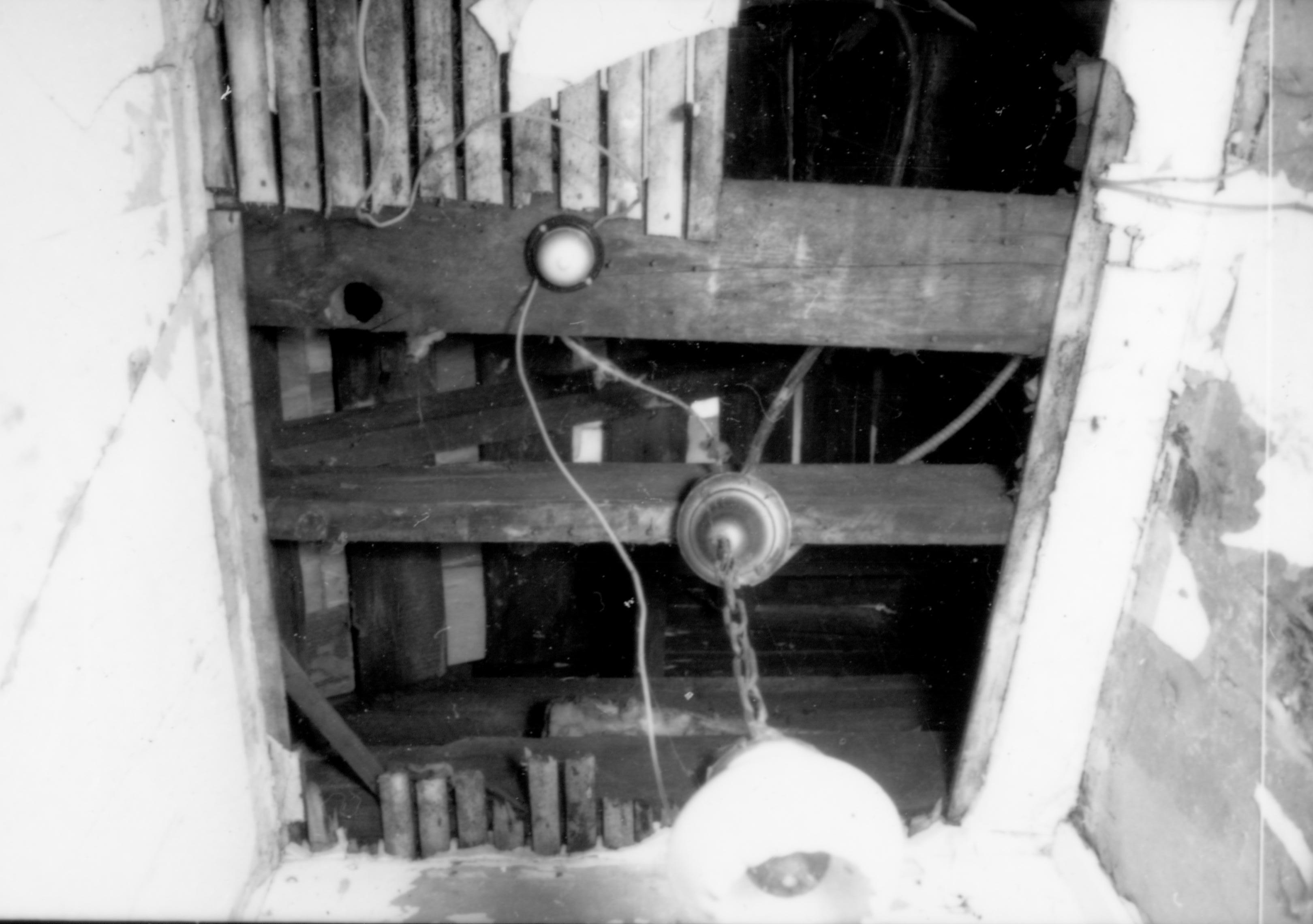 Dean House  Lincoln Home NHS- Dean House pre-restoration, 87648 Dean House, restoration