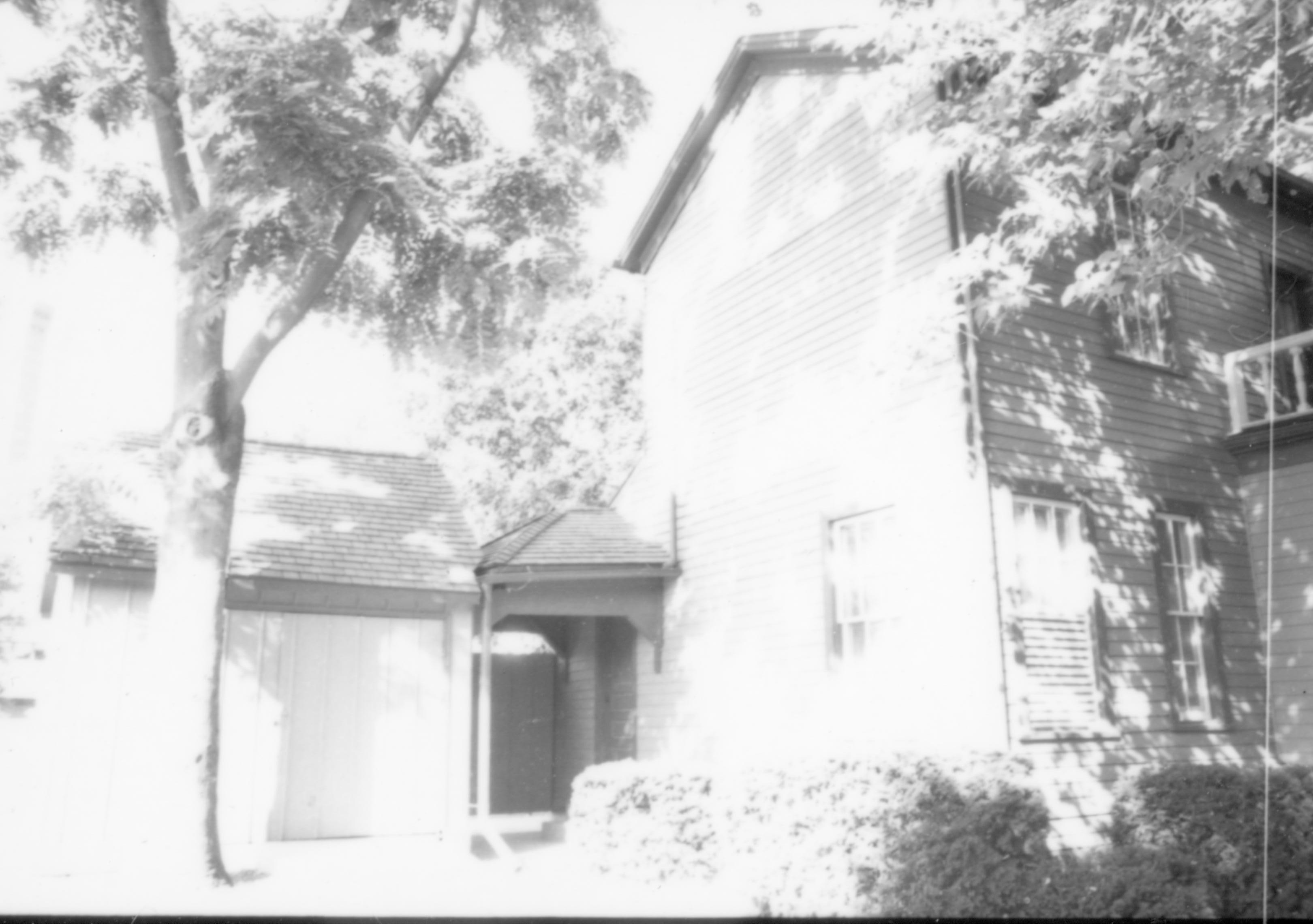 Dean House  Lincoln Home NHS- Dean House pre-restoration, 87648 Dean House, restoration