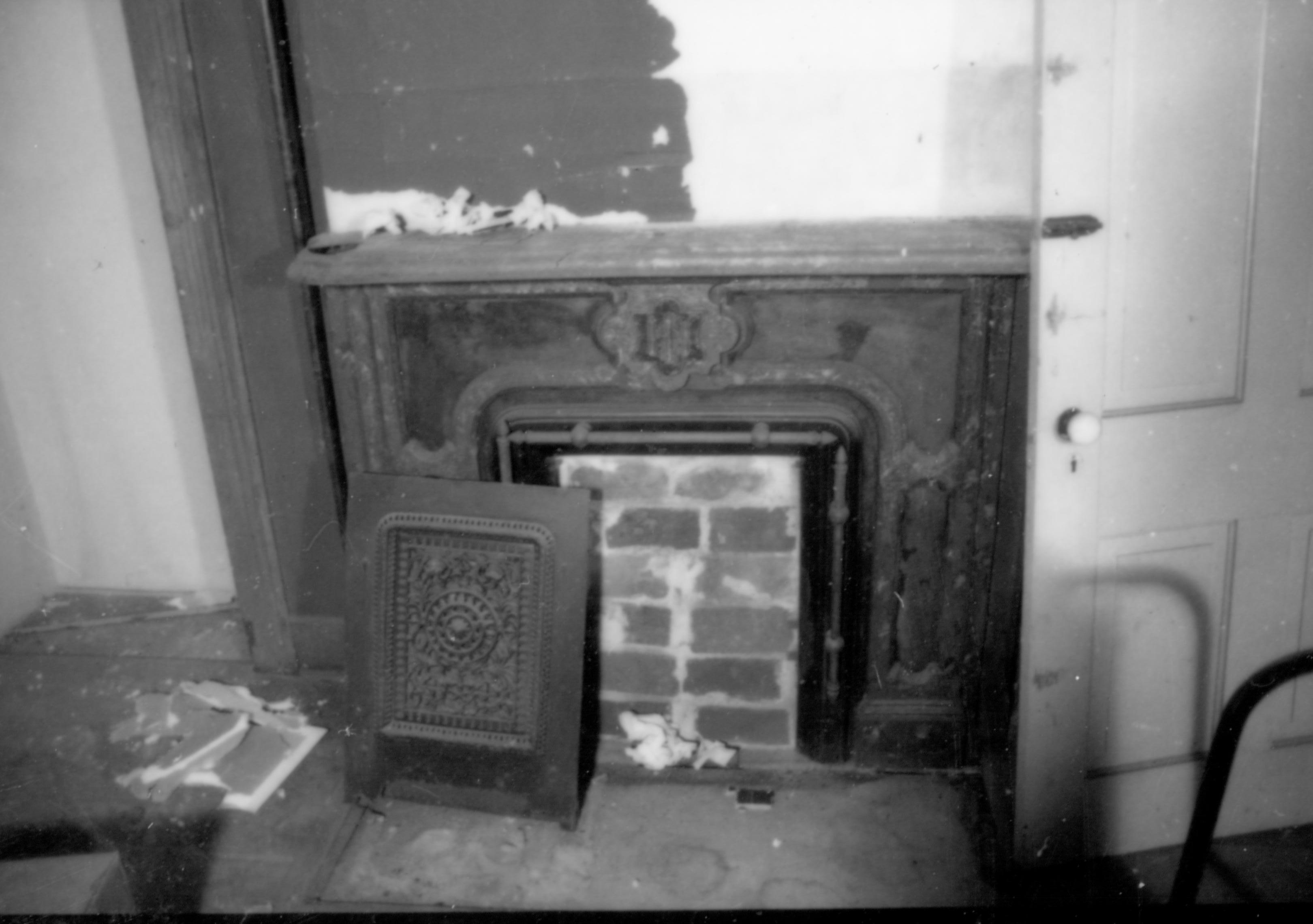 Dean House  Lincoln Home NHS- Dean House pre-restoration, 87649 Dean House, restoration
