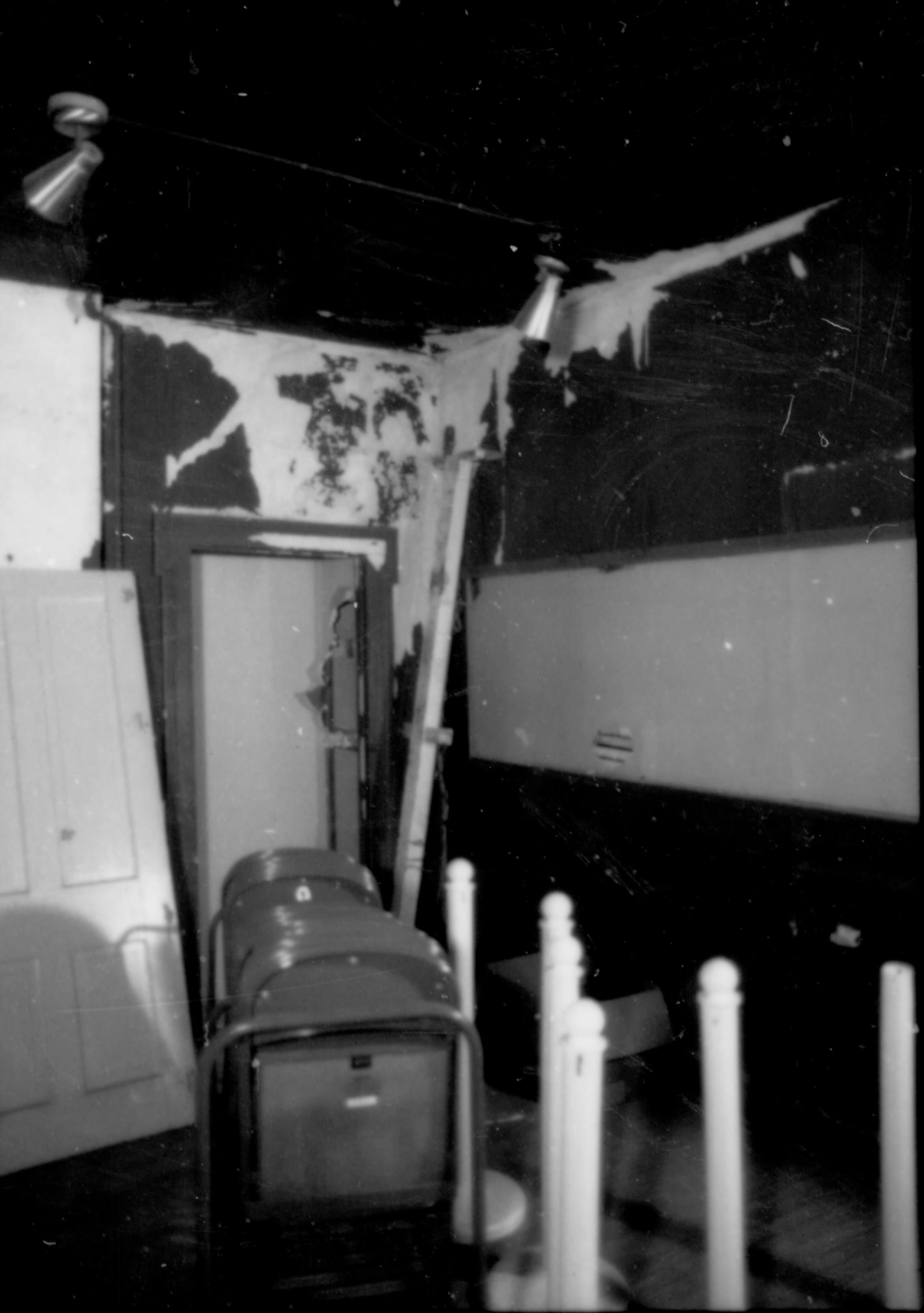 Dean House  Lincoln Home NHS- Dean House pre-restoration, 87649 Dean House, restoration