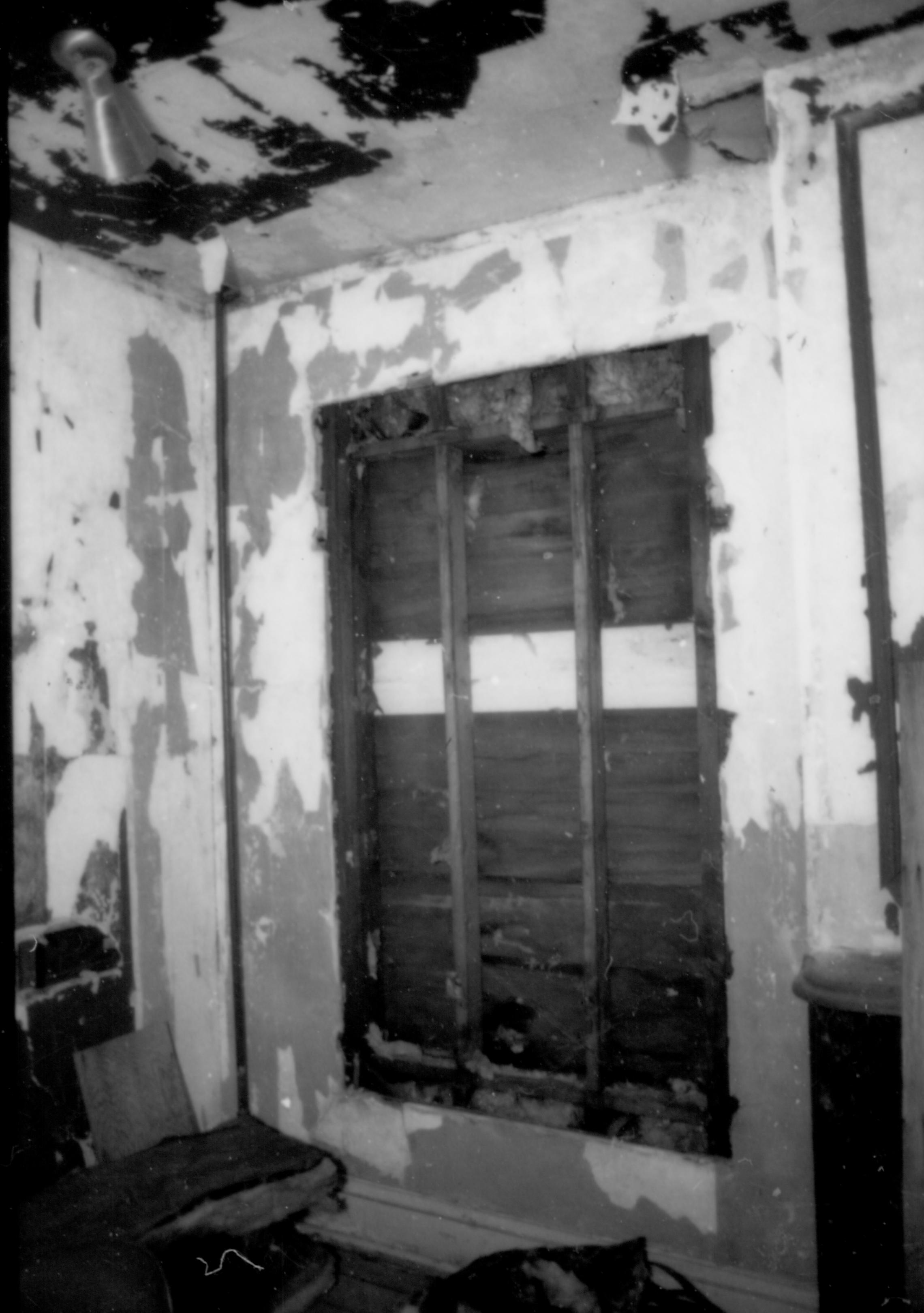 Dean House  Lincoln Home NHS- Dean House pre-restoration, 87649 Dean House, restoration
