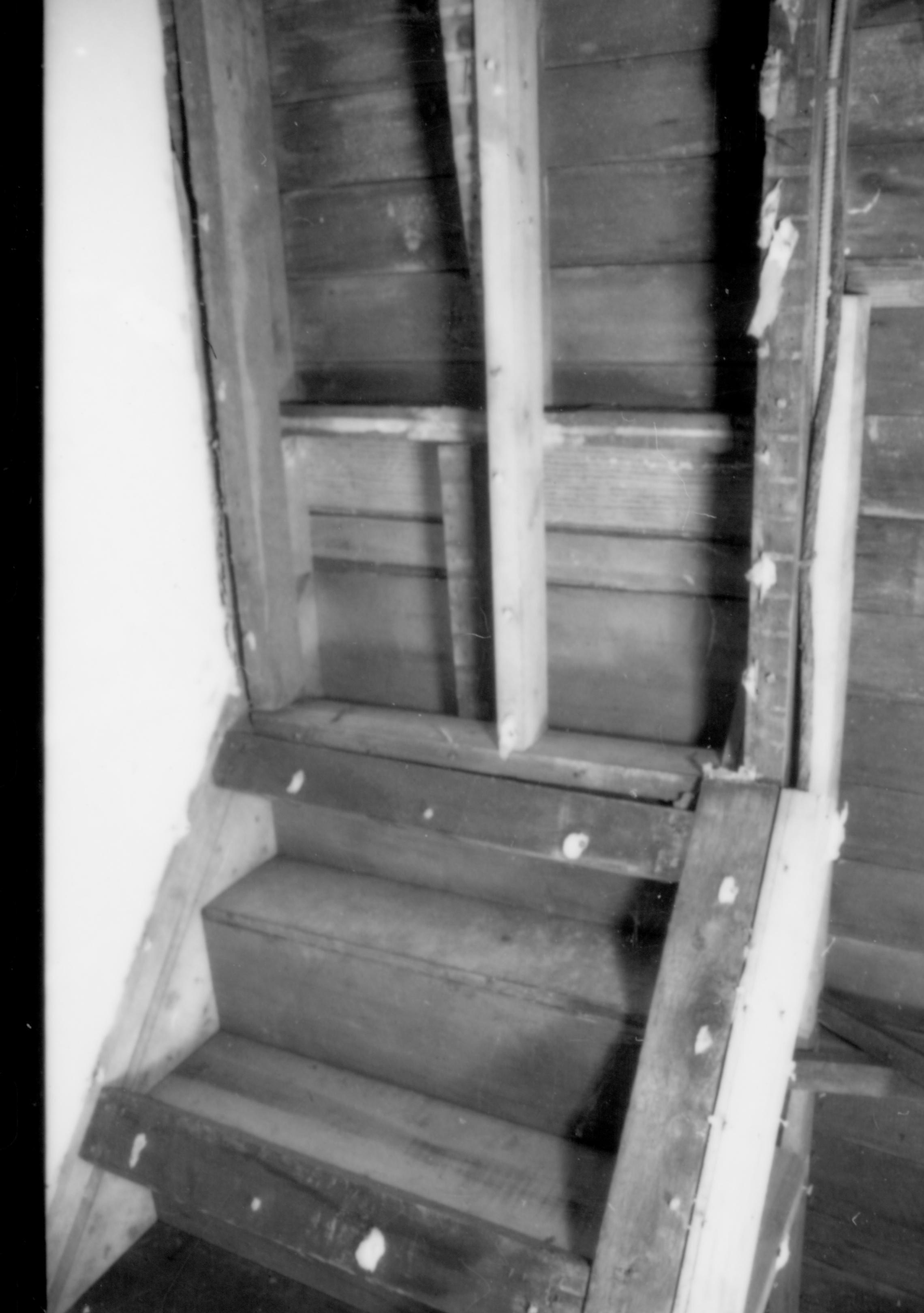 Dean House  Lincoln Home NHS- Dean House pre-restoration, 87649 Dean House, restoration