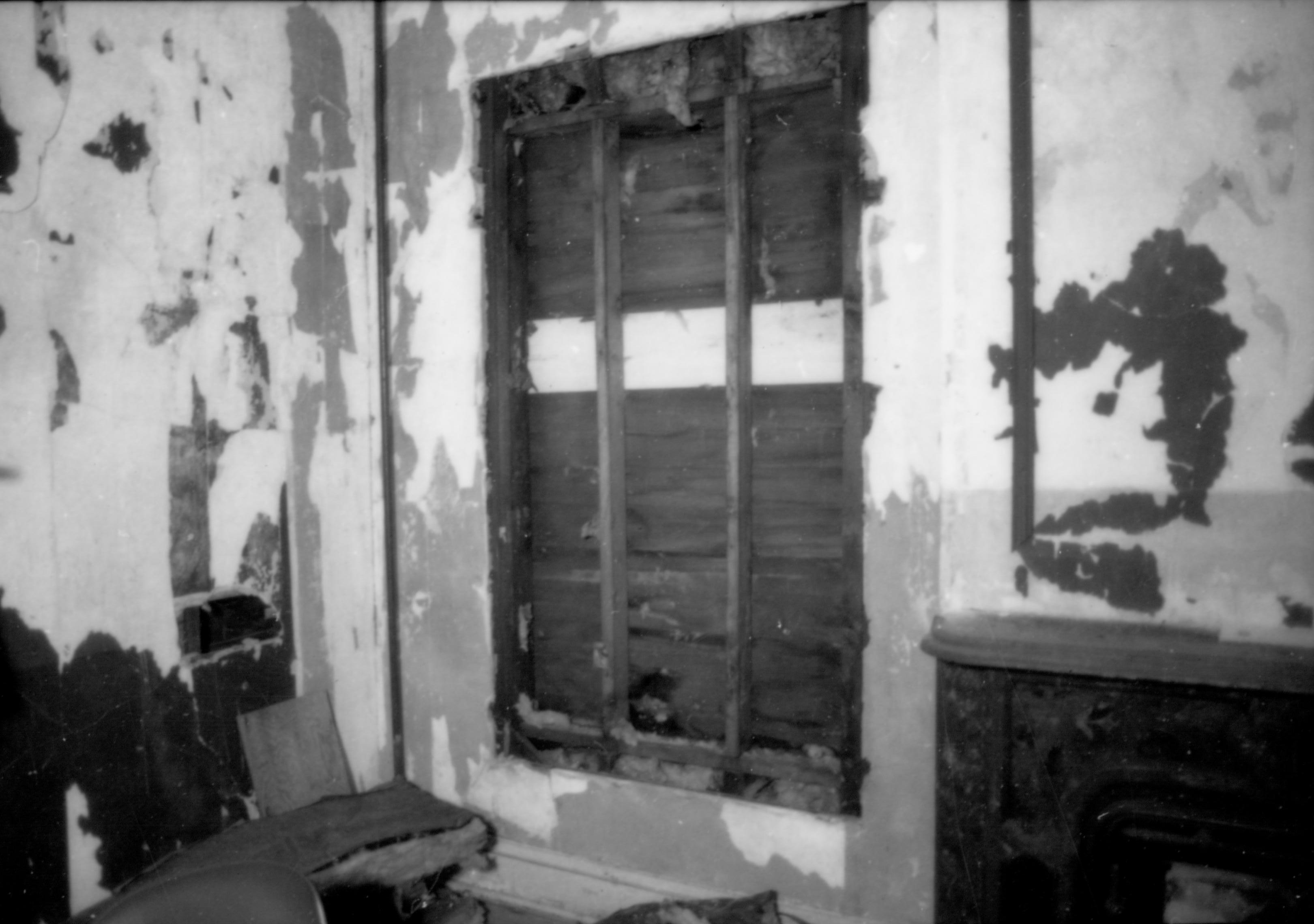 Dean House  Lincoln Home NHS- Dean House pre-restoration, 87649 Dean House, restoration
