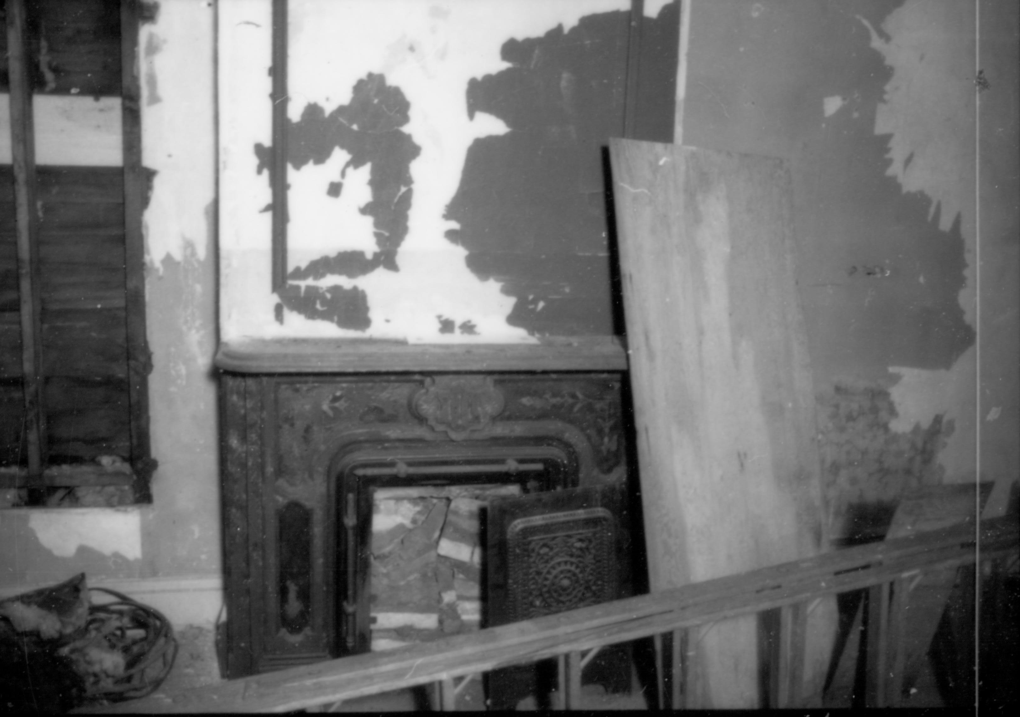 Dean House  Lincoln Home NHS- Dean House pre-restoration, 87649 Dean House, restoration