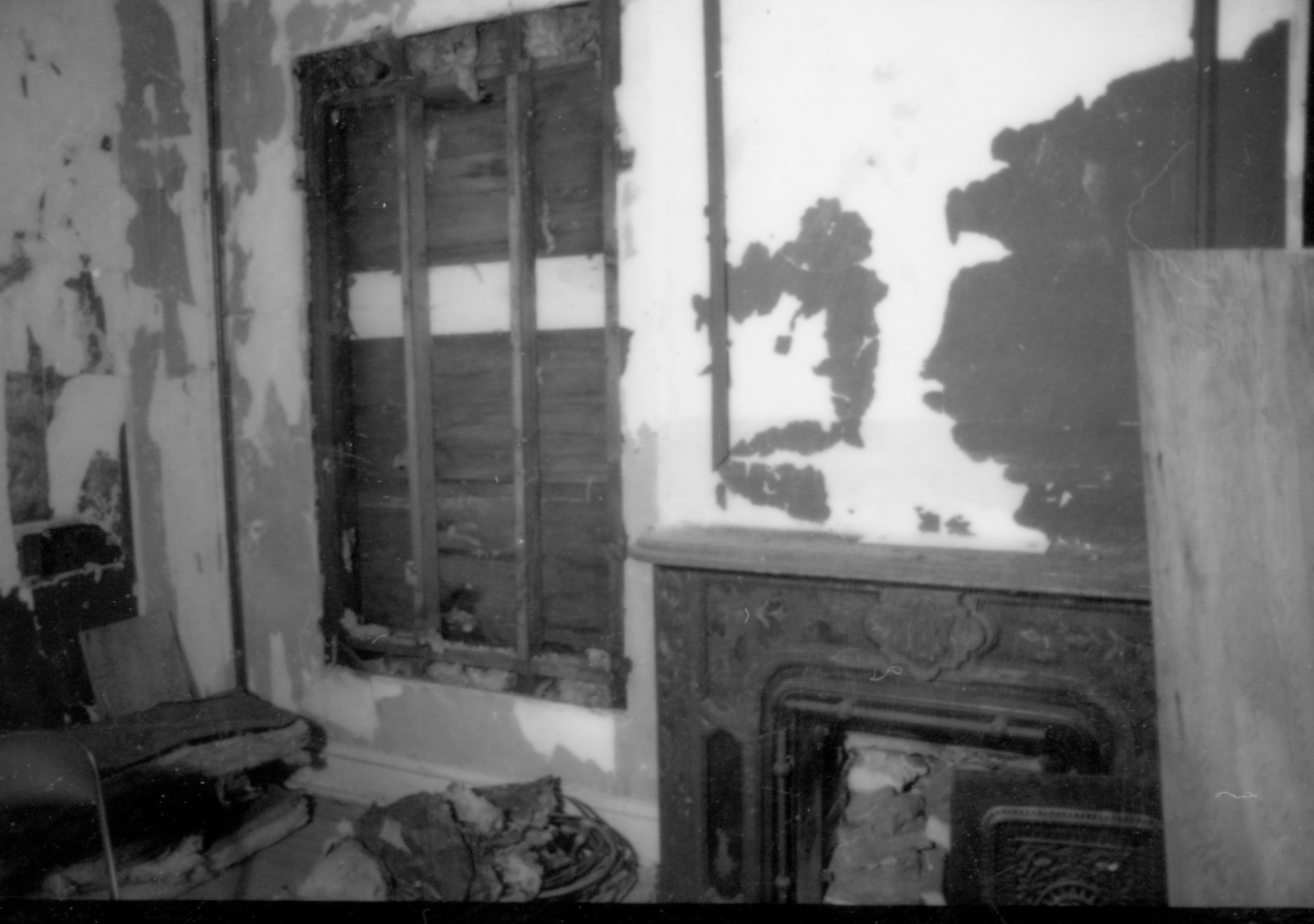 Dean House  Lincoln Home NHS- Dean House pre-restoration, 87649 Dean House, restoration