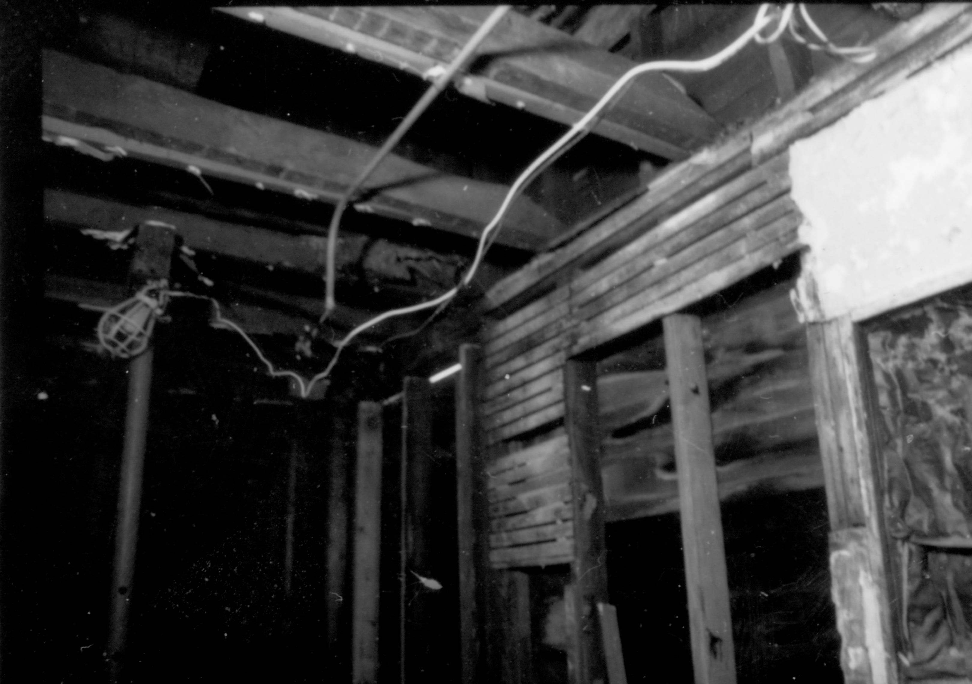 Dean House  Lincoln Home NHS- Dean House pre-restoration, 87650 Dean House, restoration