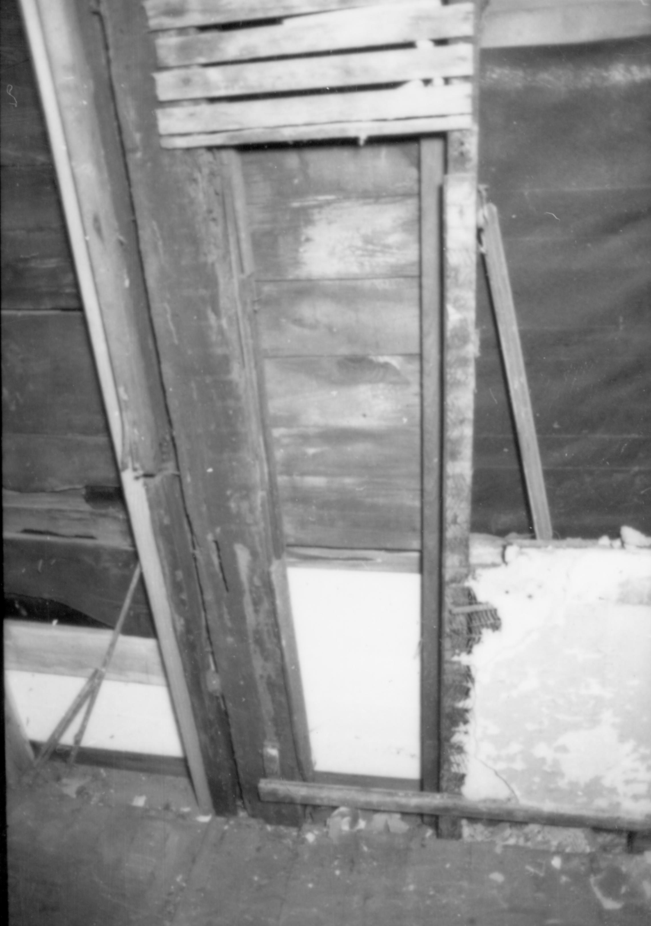 Dean House  Lincoln Home NHS- Dean House pre-restoration, 87650 Dean House, restoration