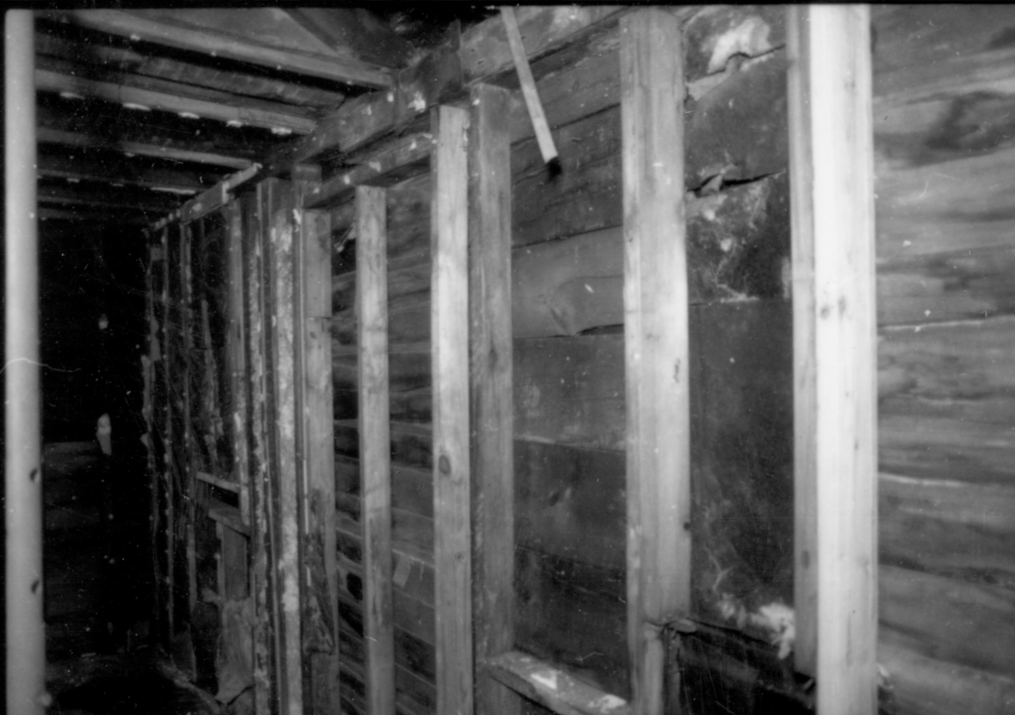 Dean House  Lincoln Home NHS- Dean House pre-restoration, 87650 Dean House, restoration