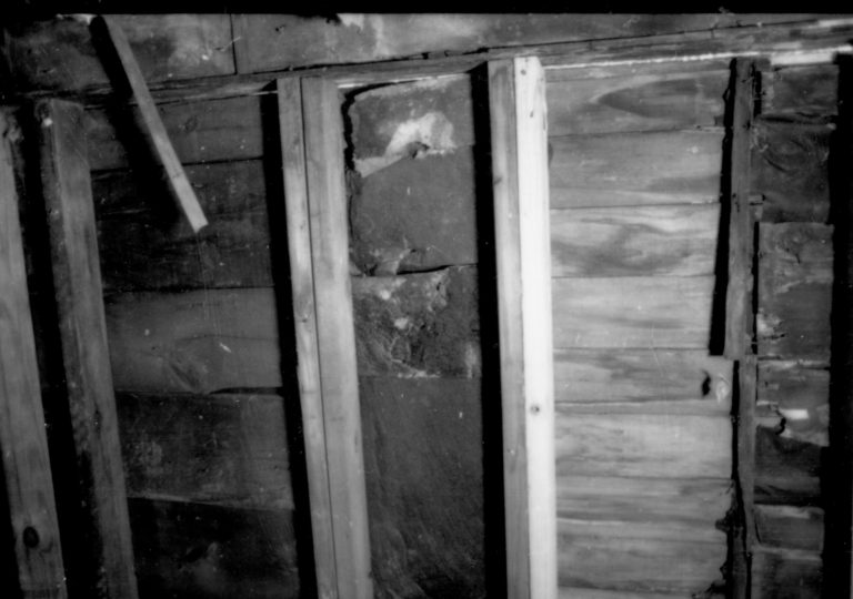 Dean House  Lincoln Home NHS- Dean House pre-restoration, 87650 Dean House, restoration