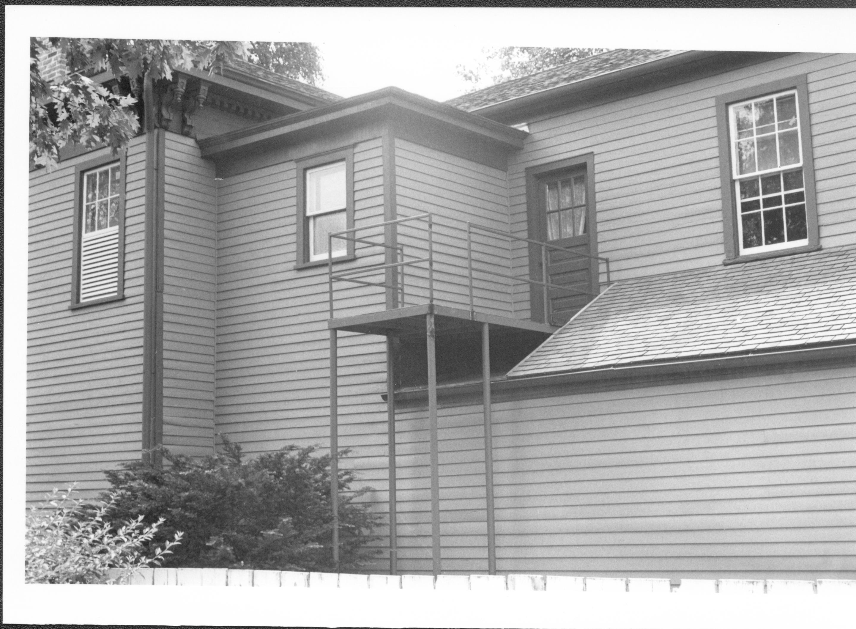 Dean House pre-restoration Lincoln Home NHS- Dean House pre-restoration Dean House, restoration
