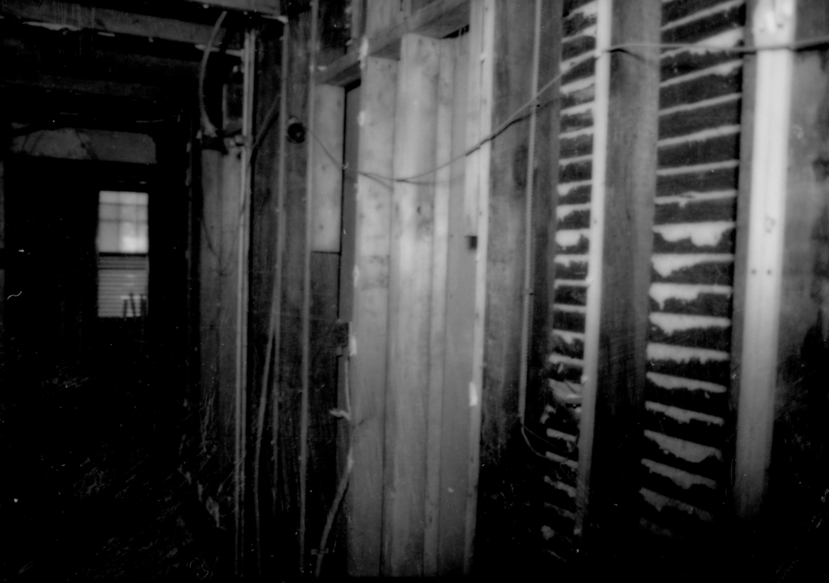 Dean House  Lincoln Home NHS- Dean House pre-restoration, 87650 Dean House, restoration