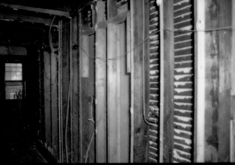 Dean House  Lincoln Home NHS- Dean House pre-restoration, 87650 Dean House, restoration