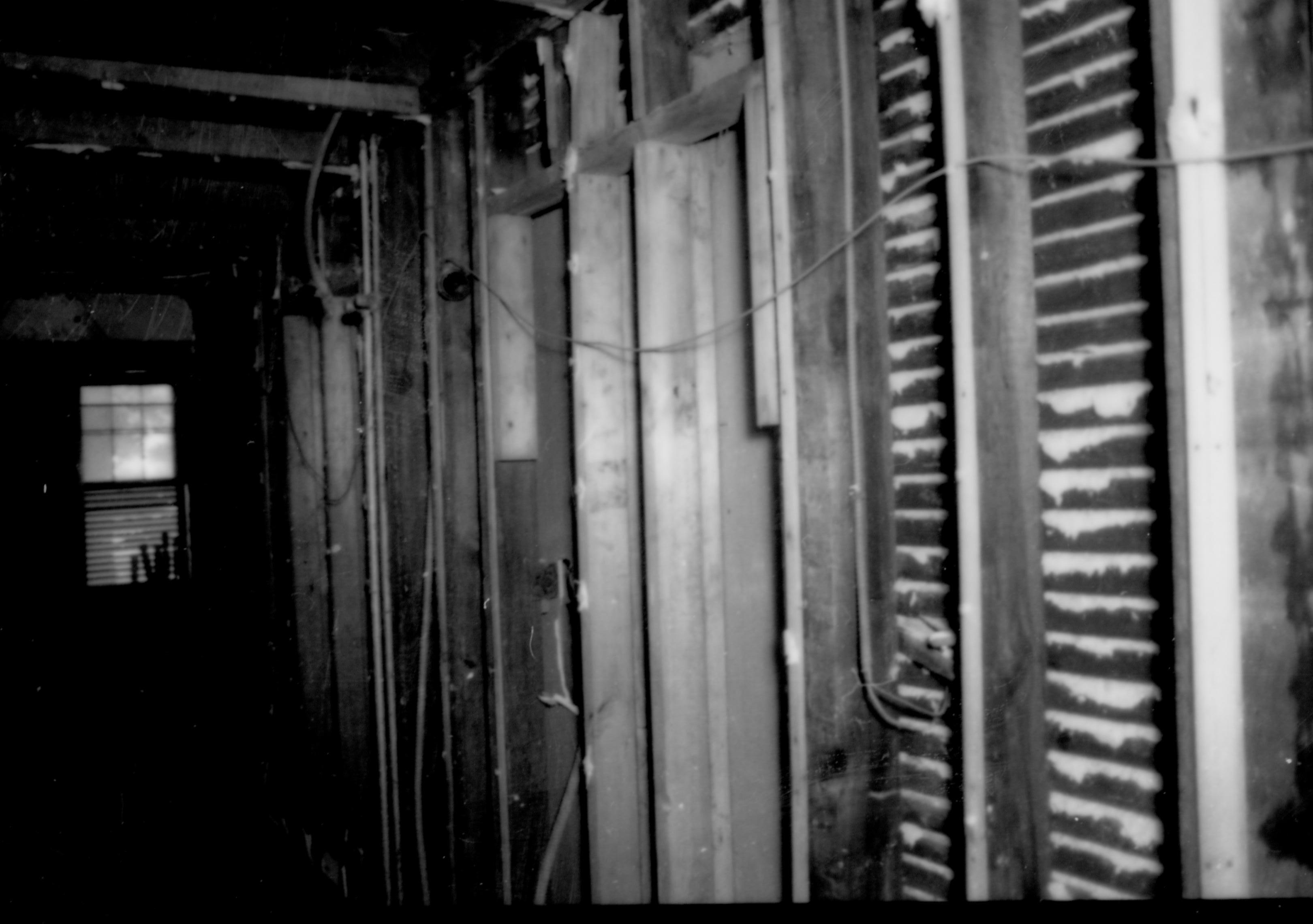 Dean House  Lincoln Home NHS- Dean House pre-restoration, 87650 Dean House, restoration