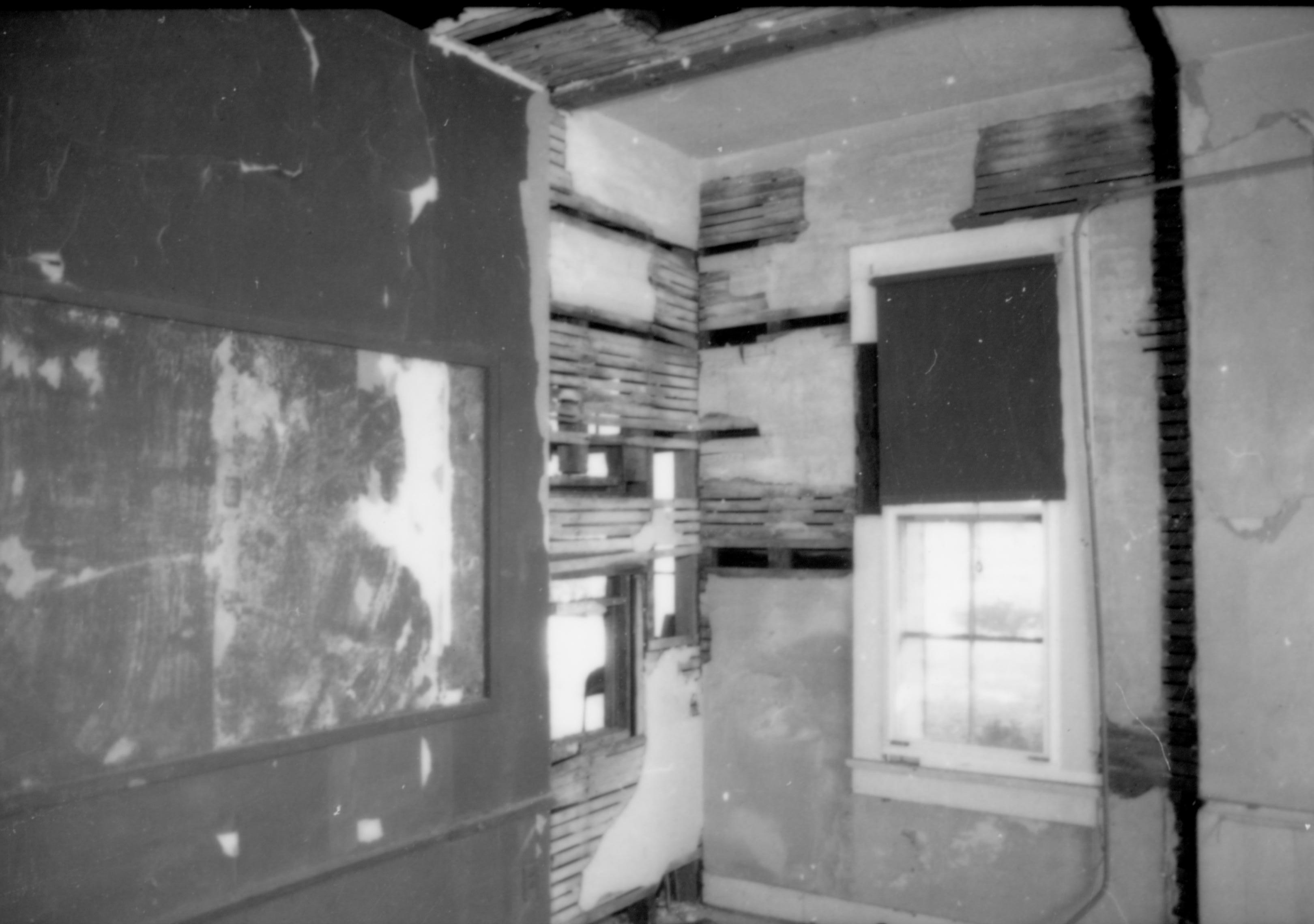 Dean House  Lincoln Home NHS- Dean House pre-restoration, 87650 Dean House, restoration