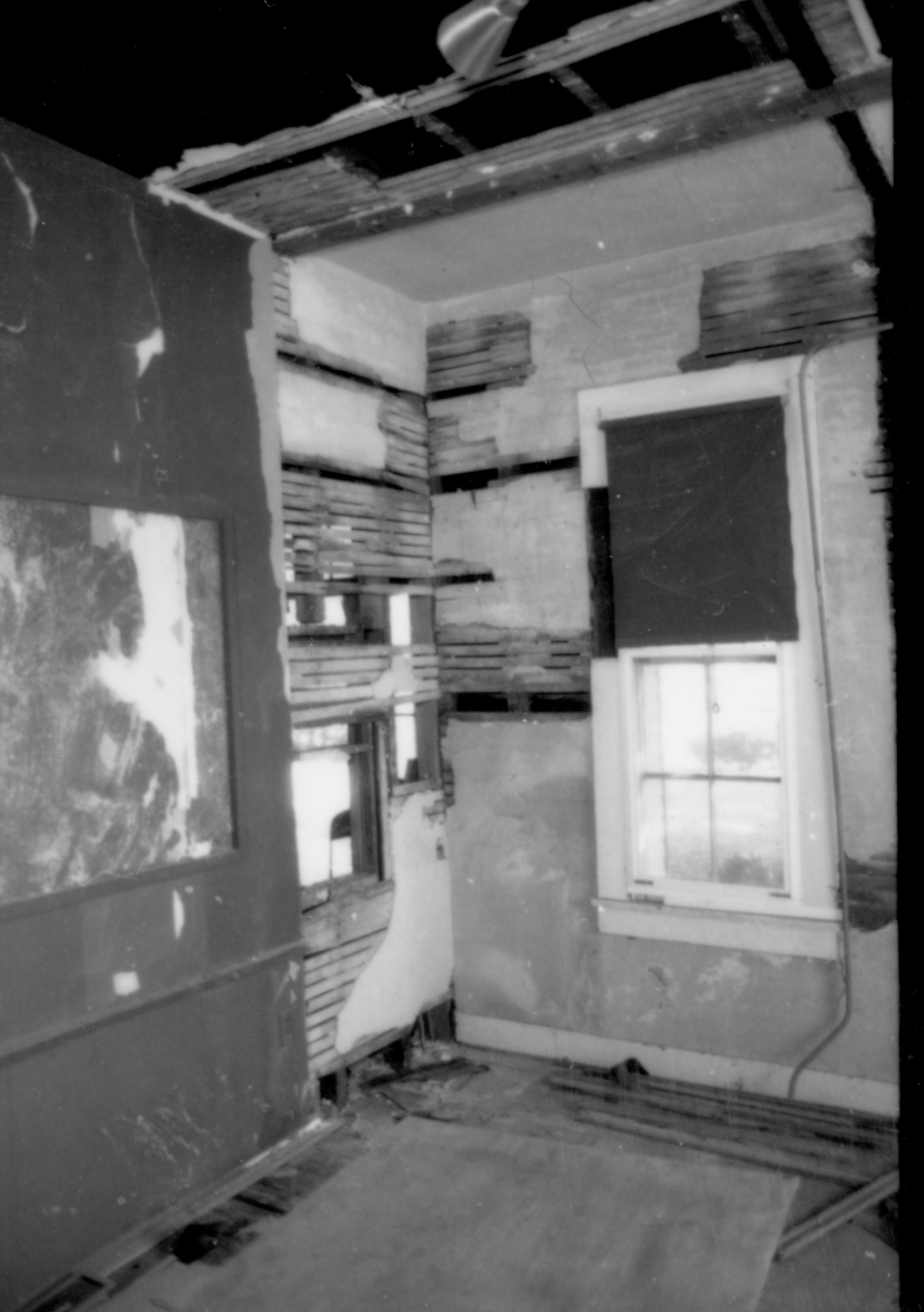 Dean House  Lincoln Home NHS- Dean House pre-restoration, 87650 Dean House, restoration