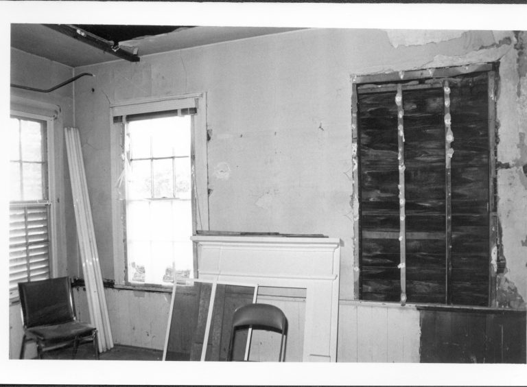 Dean House pre-restoration Lincoln Home NHS- Dean House pre-restoration Dean House, restoration