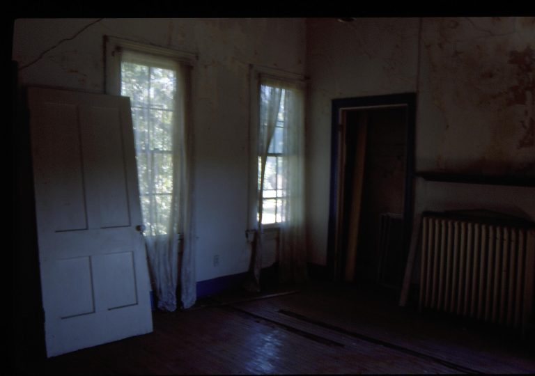 Dean House  Lincoln Home NHS- Dean House pre-restoration, 1st and 2nd Floor, 109 Dean House, restoration