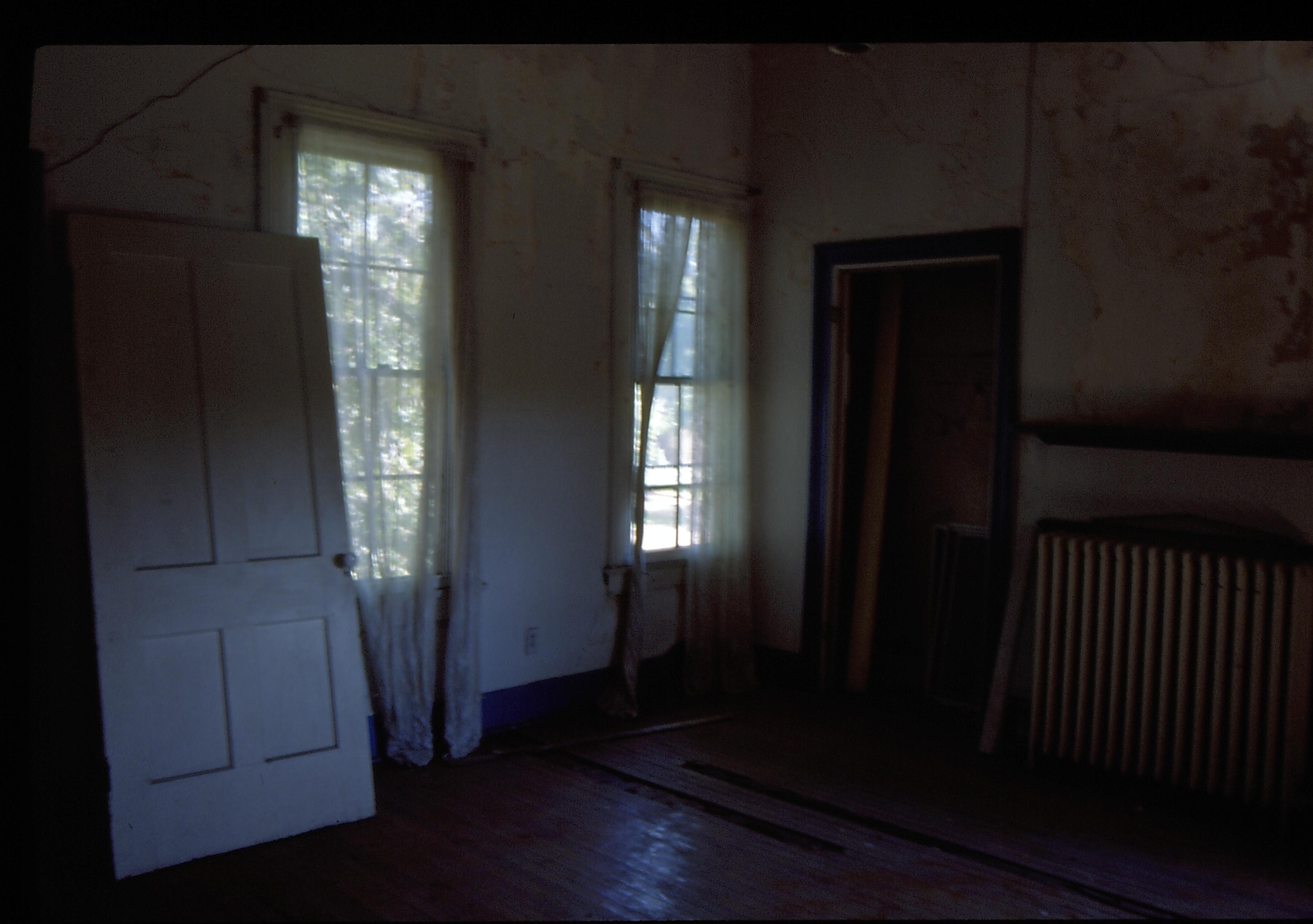 Dean House  Lincoln Home NHS- Dean House pre-restoration, 1st and 2nd Floor, 109 Dean House, restoration