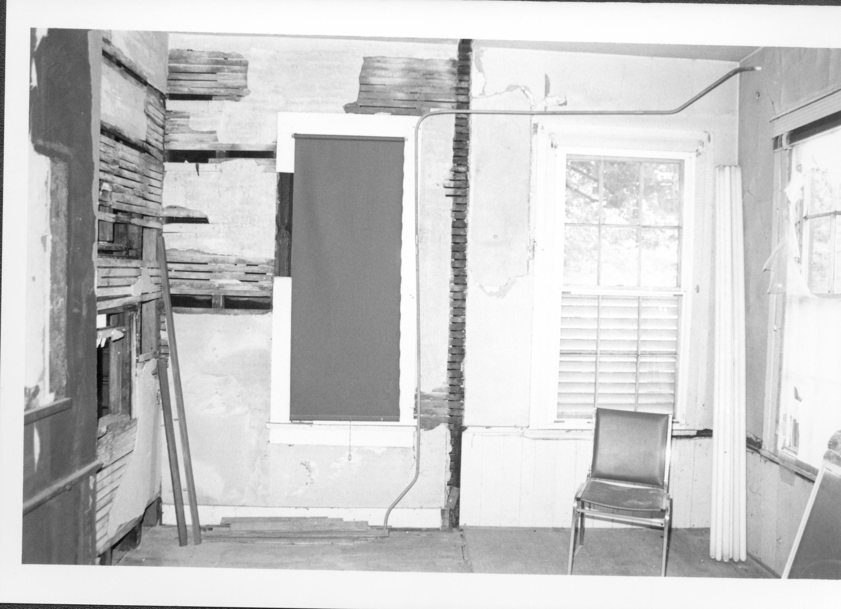 Dean House pre-restoration, north and east elevations from northeast Lincoln Home NHS- Dean House pre-restoration Dean House, restoration