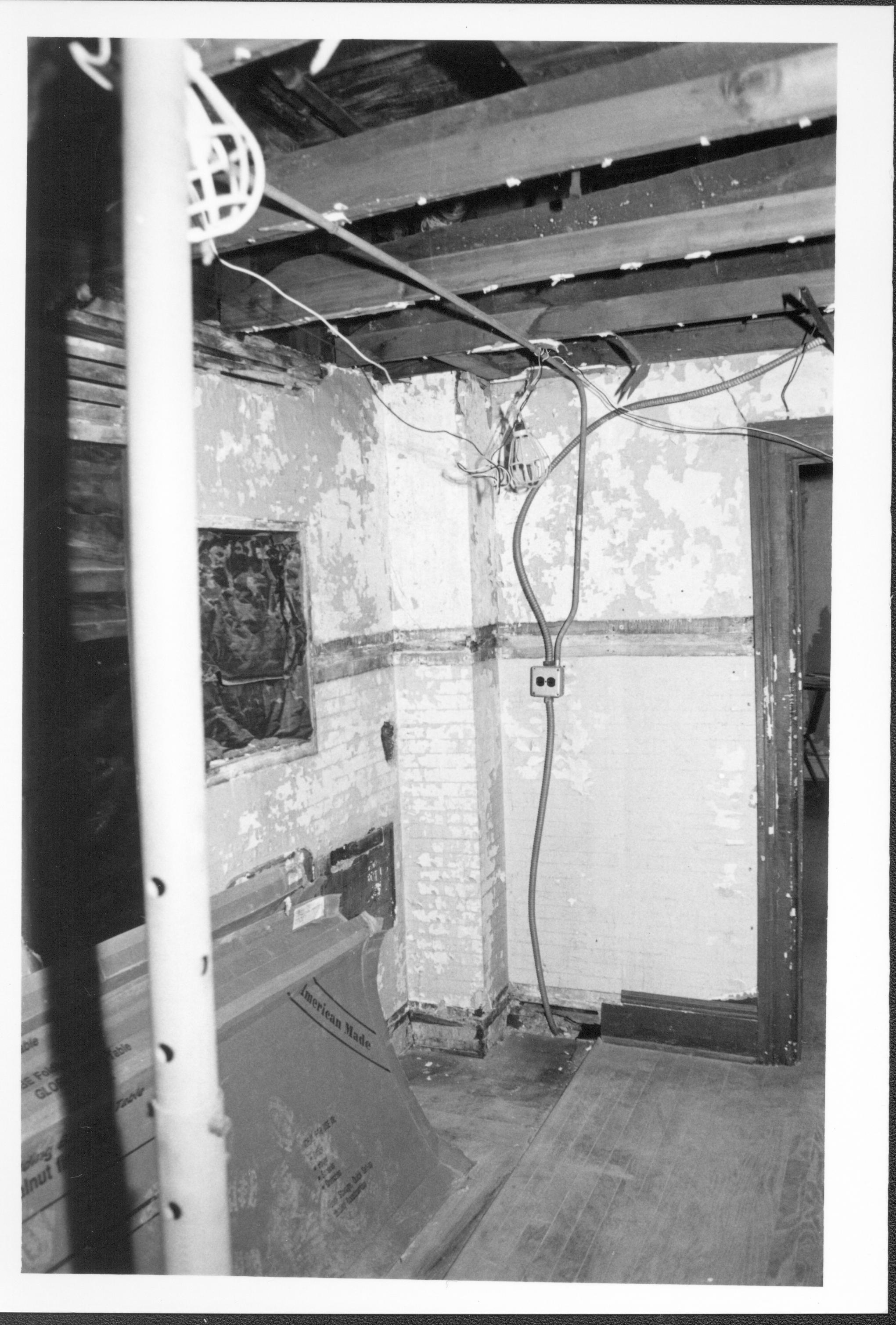 Dean House pre-restoration Lincoln Home NHS- Dean House pre-restoration Dean House, restoration