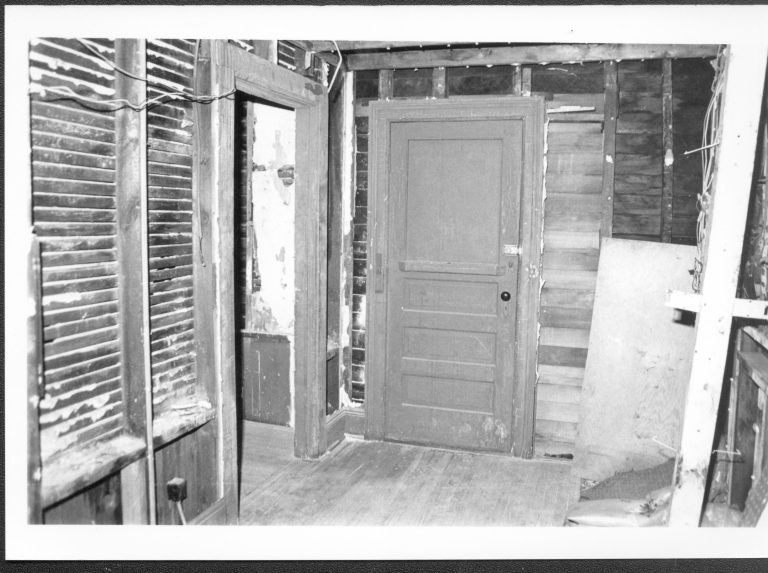 Dean House pre-restoration Lincoln Home NHS- Dean House pre-restoration Dean House, restoration