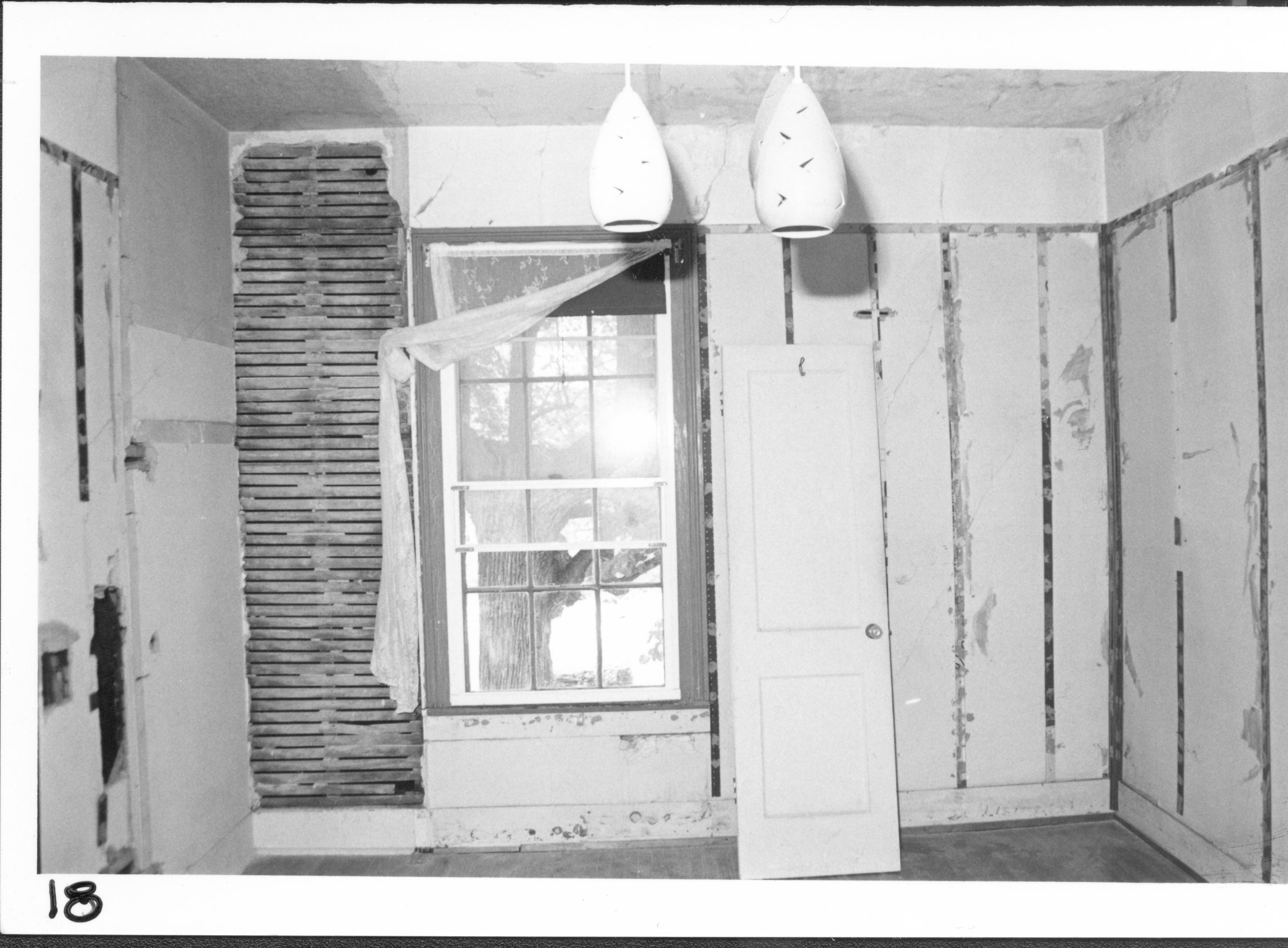 Dean House pre-restoration Lincoln Home NHS- Dean House pre-restoration, 18 Dean House, restoration