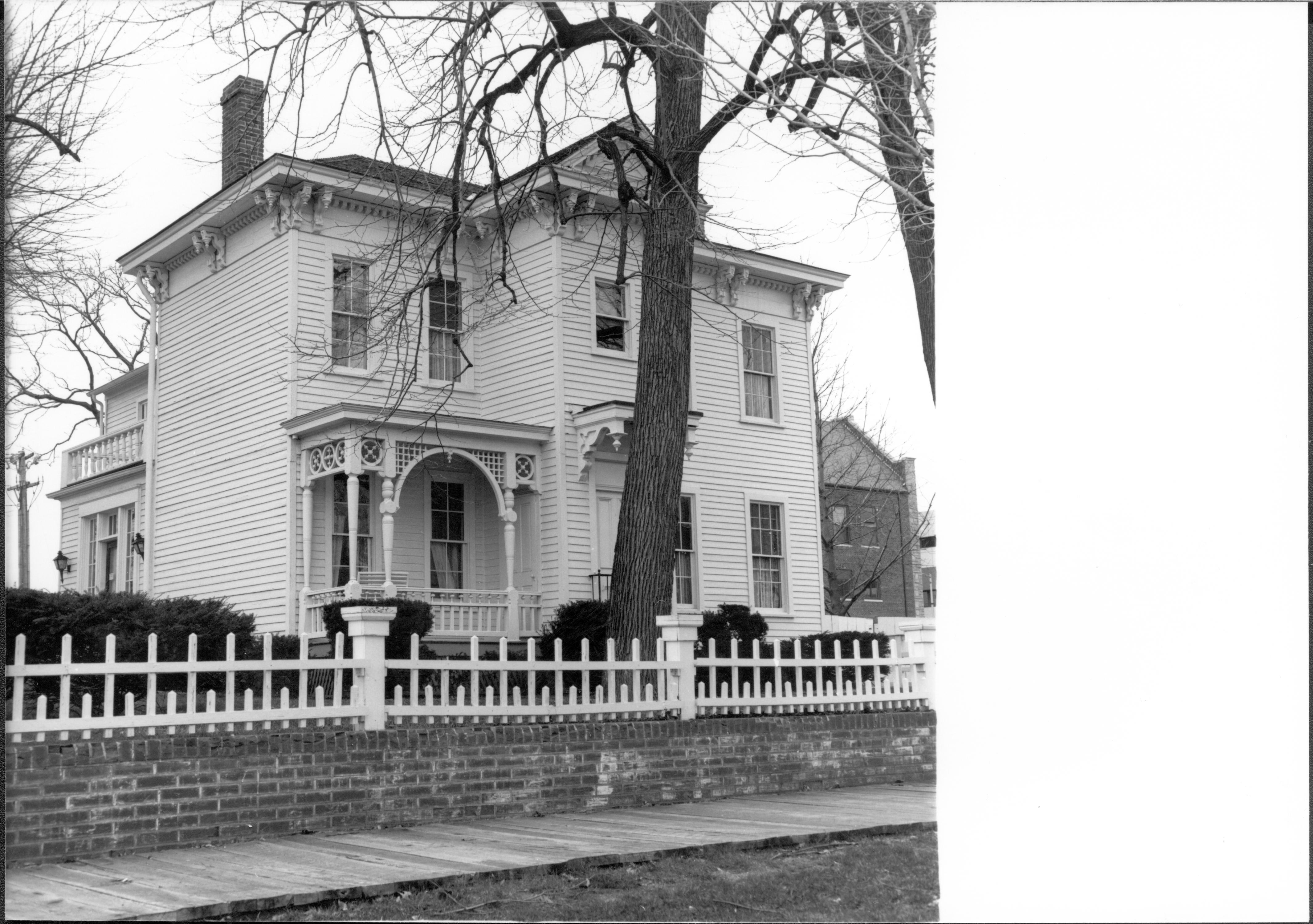 Dean House pre-restoration Lincoln Home NHS- Dean House pre-restoration Dean House, restoration