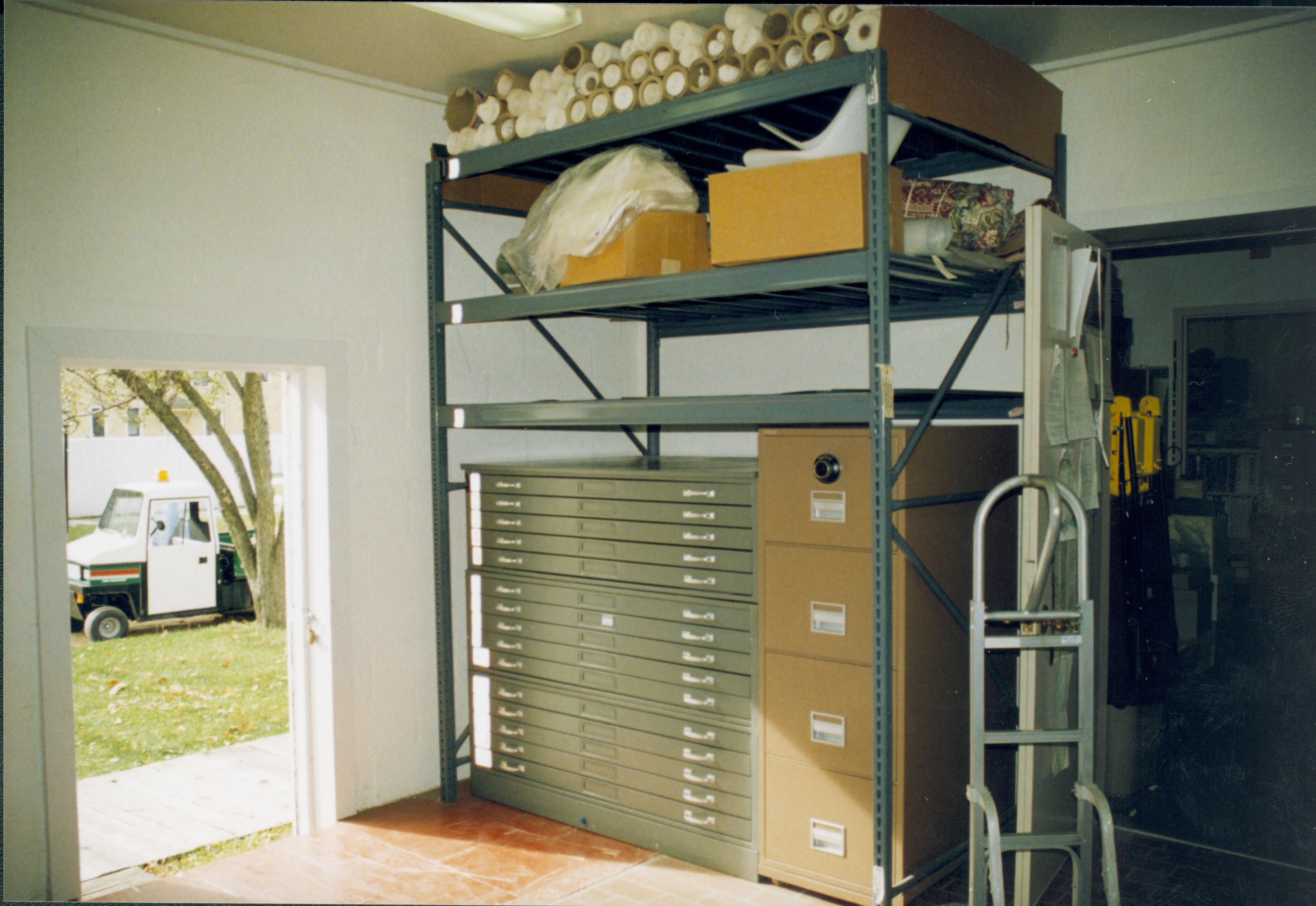 Museum office, storage LIHO NHS, Carriage House, Roll 1998-12 exp 22 Carriage House, storage