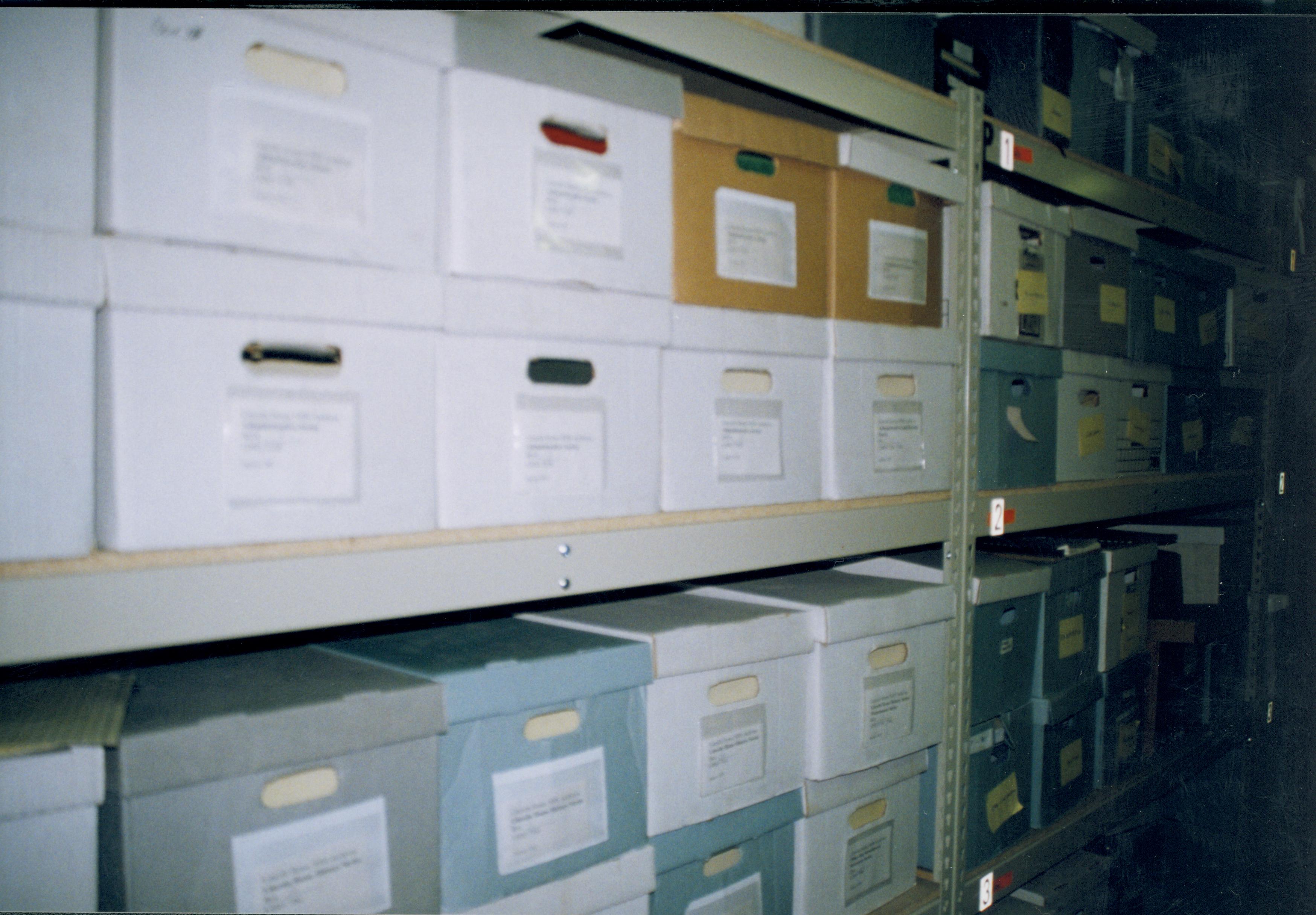 Storage area LIHO NHS, Carriage House, HS1B Roll 1999-1 exp 22 Carriage House, storage