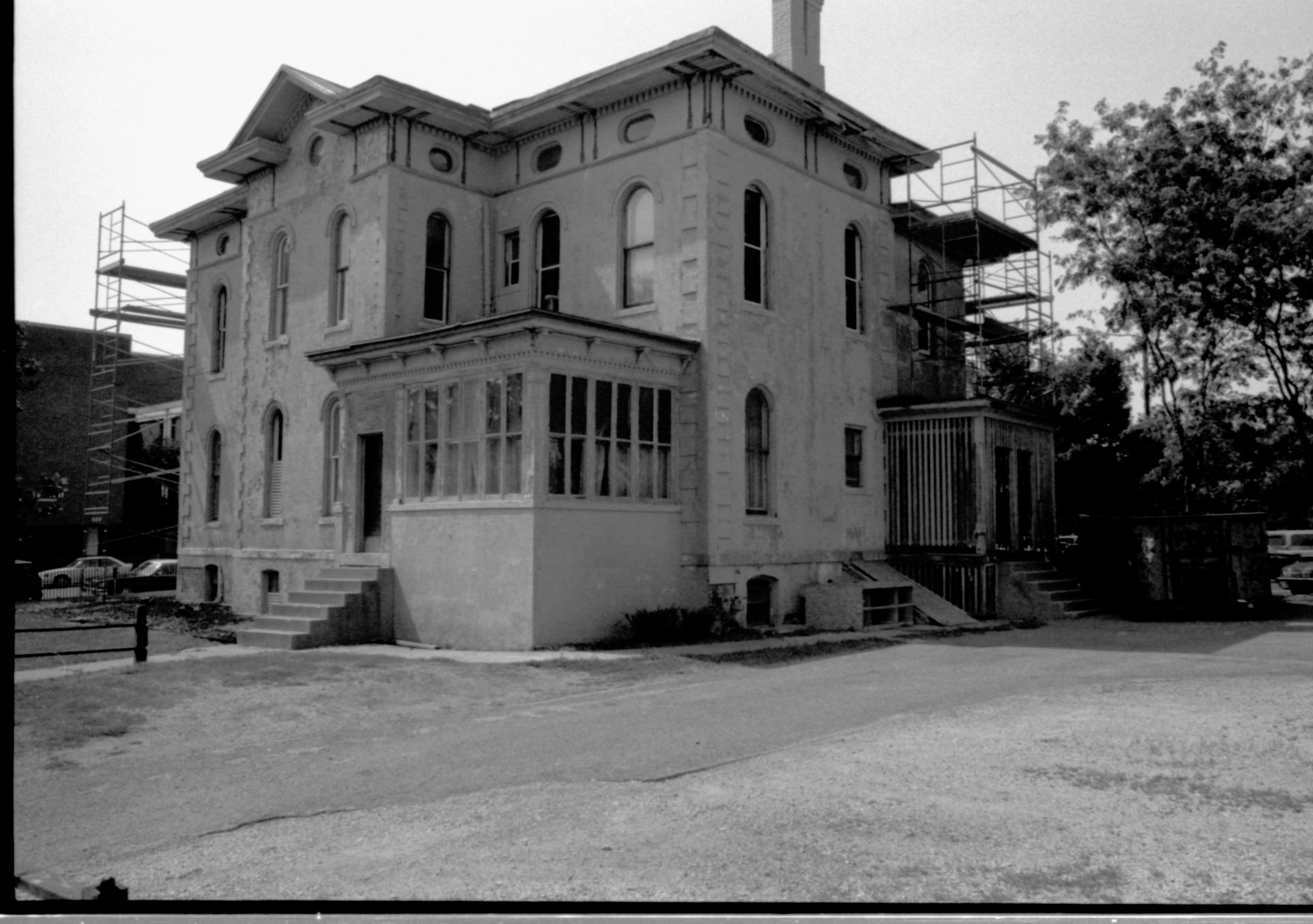 NA Lincoln Home NHS- Cook House, Stuve, 46C Stuve House, renovation
