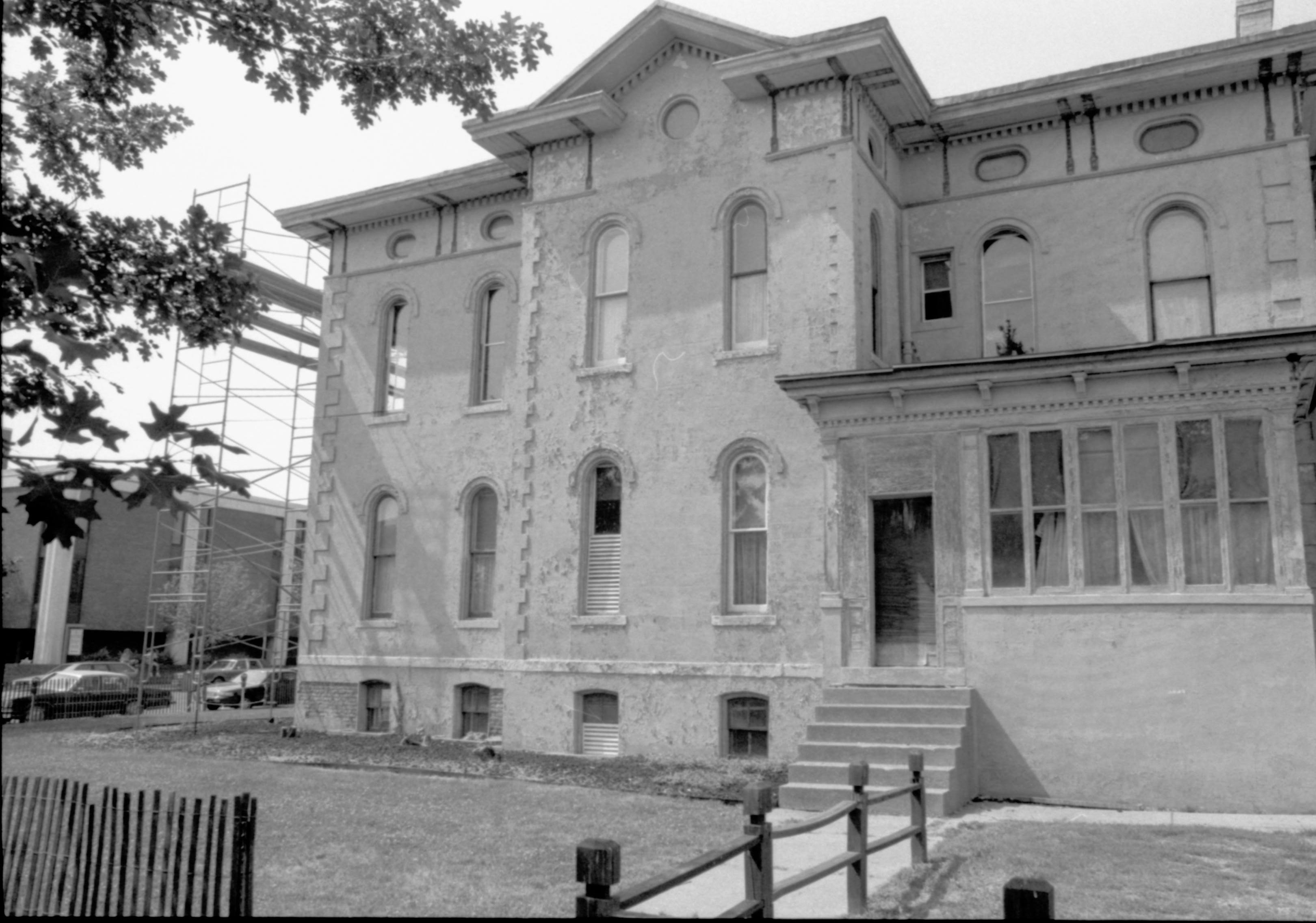 NA Lincoln Home NHS- Cook House, Stuve, 46C Stuve House, renovation