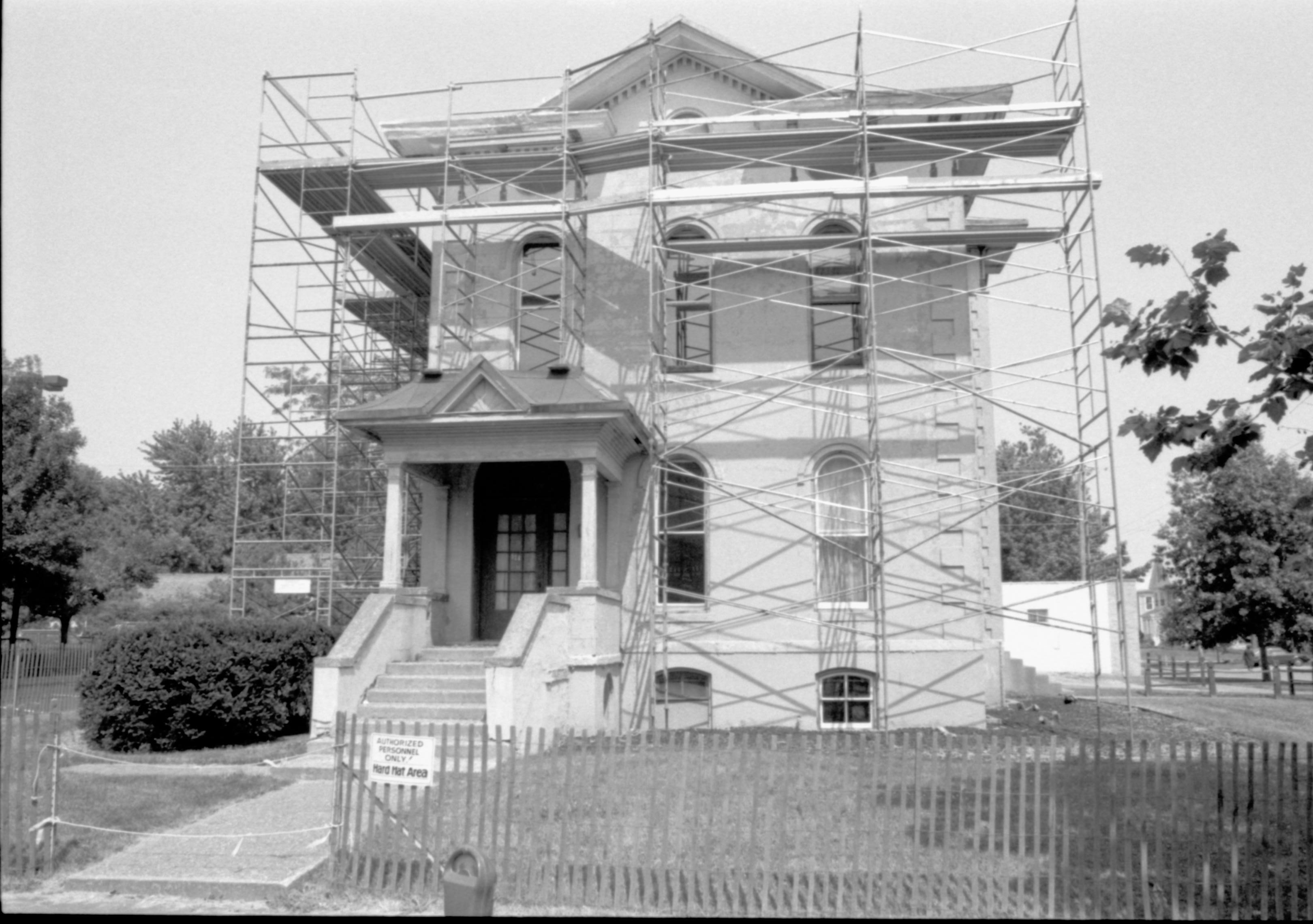 NA Lincoln Home NHS- Cook House, Stuve, 46C Stuve House, renovation