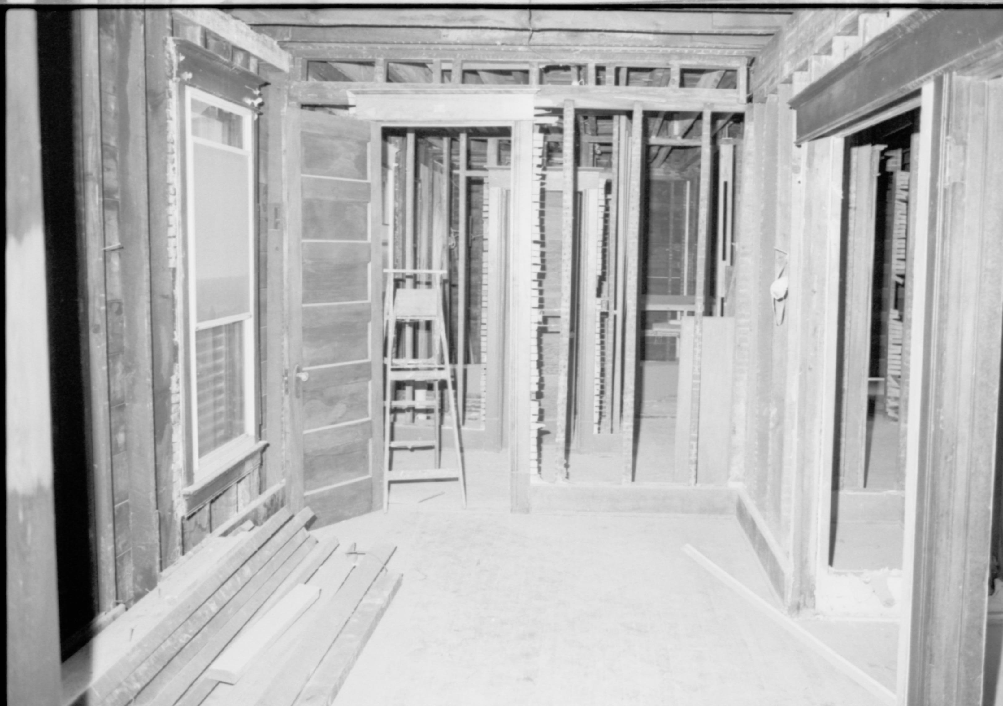 NA Lincoln Home NHS- Cook House, 25 Cook House, renovation