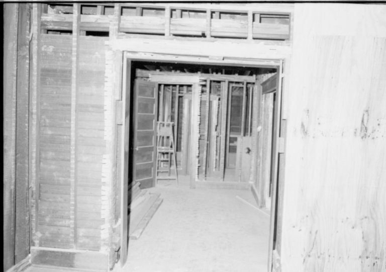 NA Lincoln Home NHS- Cook House, 25 Cook House, renovation