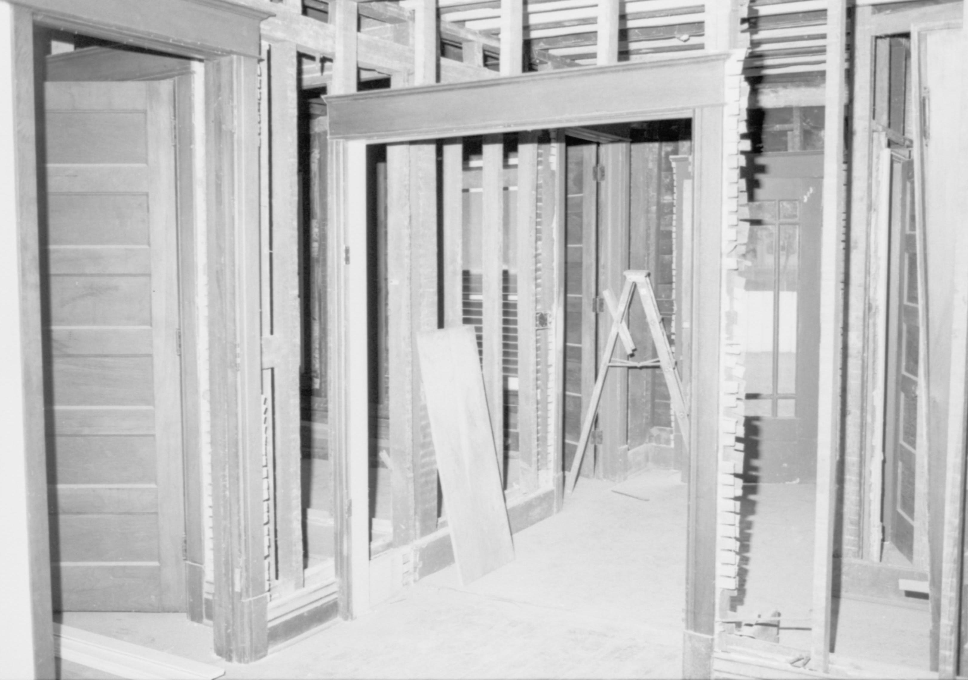 NA Lincoln Home NHS- Cook House, 25 Cook House, renovation