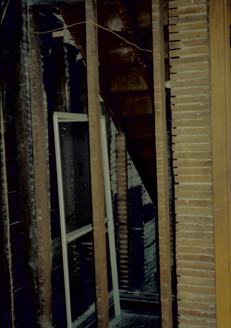 NA Lincoln Home NHS- Cook House, 1989, 114A Cook House, restoration