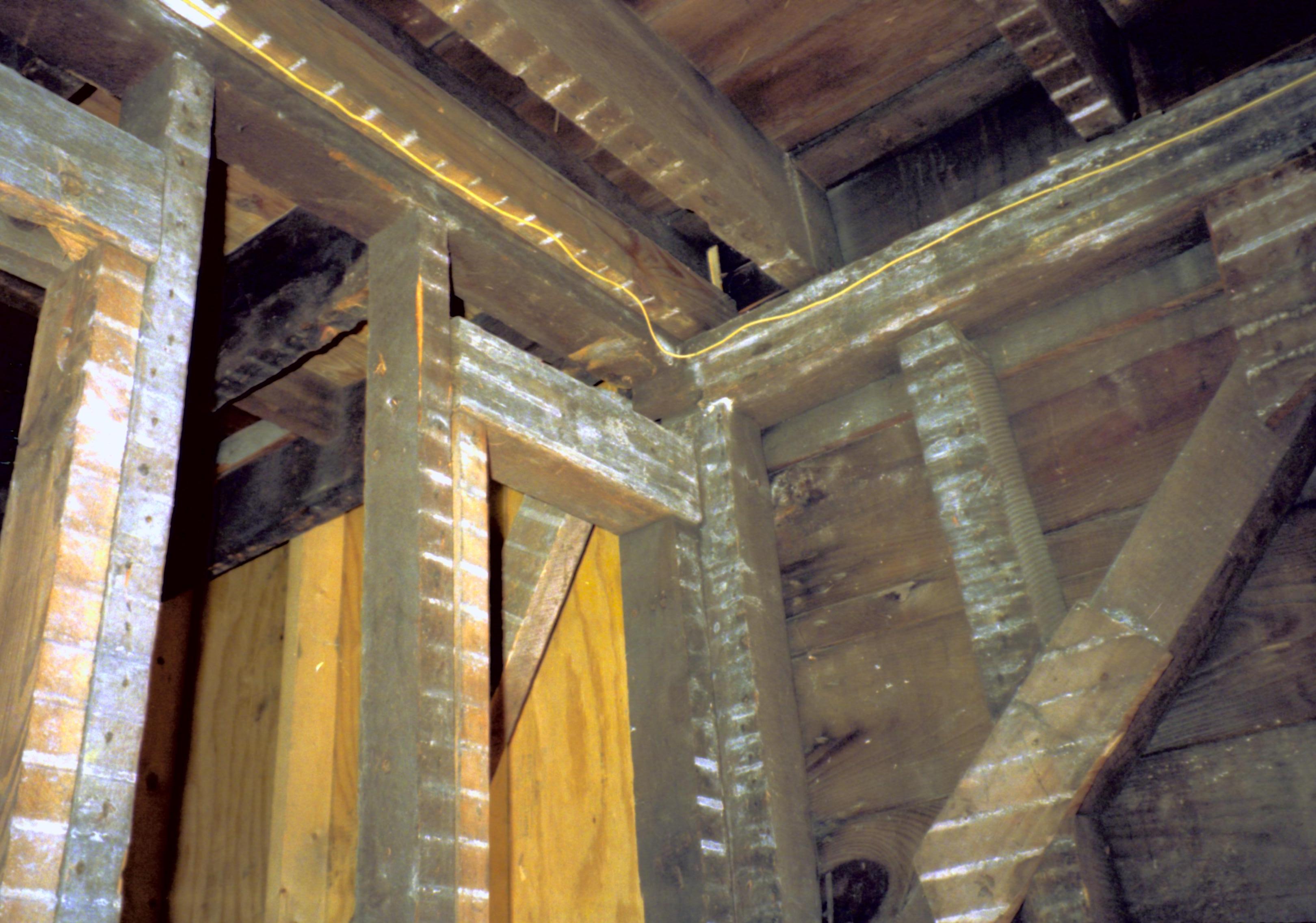 NA Lincoln Home NHS- Cook House, 1989, 114A Cook House, restoration